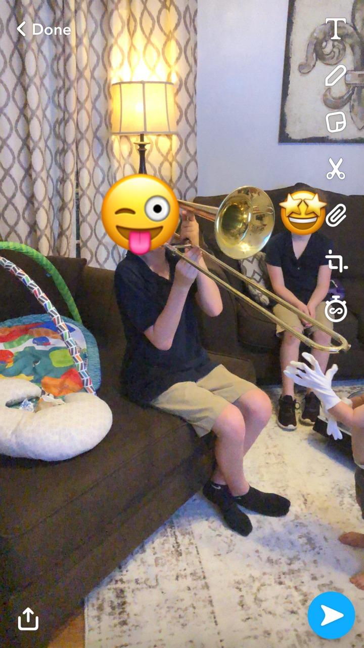 Eastar Bb Tenor Slide Trombone Beginner Student, Golden Brass Kit, ETB-330 customer photo 1