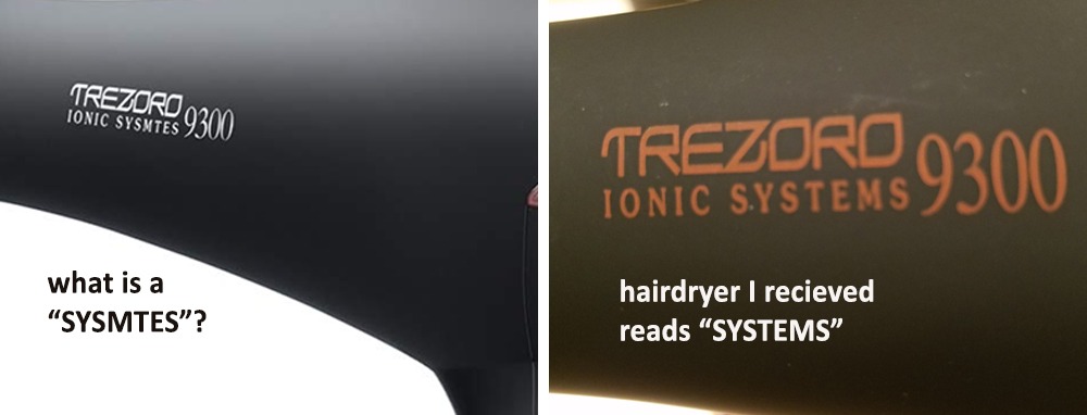 TREZORO Professional Hair Dryer with 2 Concentrator Nozzles, 2000W, Black | Quiet & Fast Drying, 3 Heat & 2 Speed Settings, Cool Shot Button, Salon Style, Ceramic Ionic Blow Dryer for All Hair Types customer photo 1