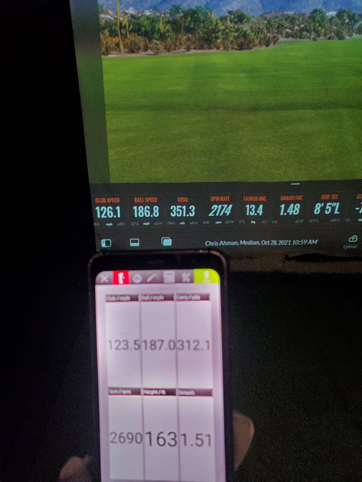 FlightScope Mevo - Portable Personal Launch Monitor for Golf customer photo 1