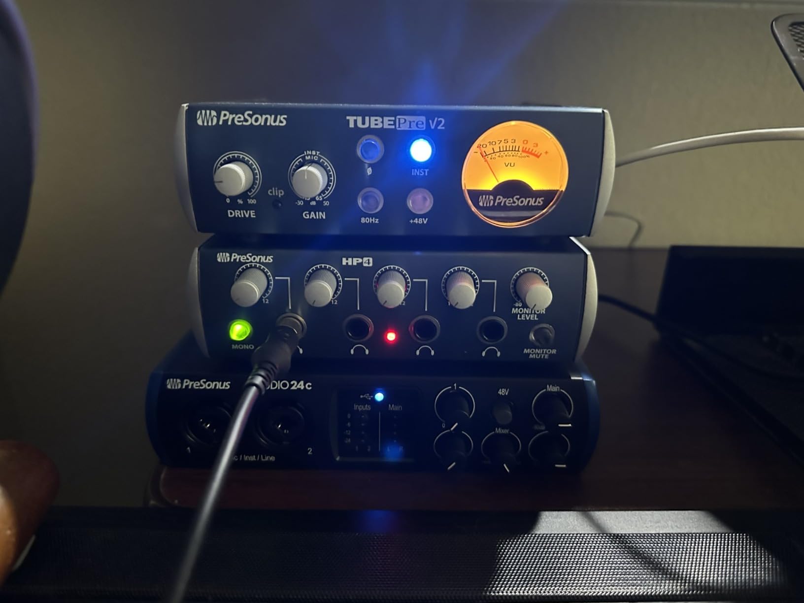 PreSonus Studio 24c 2x2, 192 kHz, USB Audio Interface with Studio One DAW Recording Software customer photo 1
