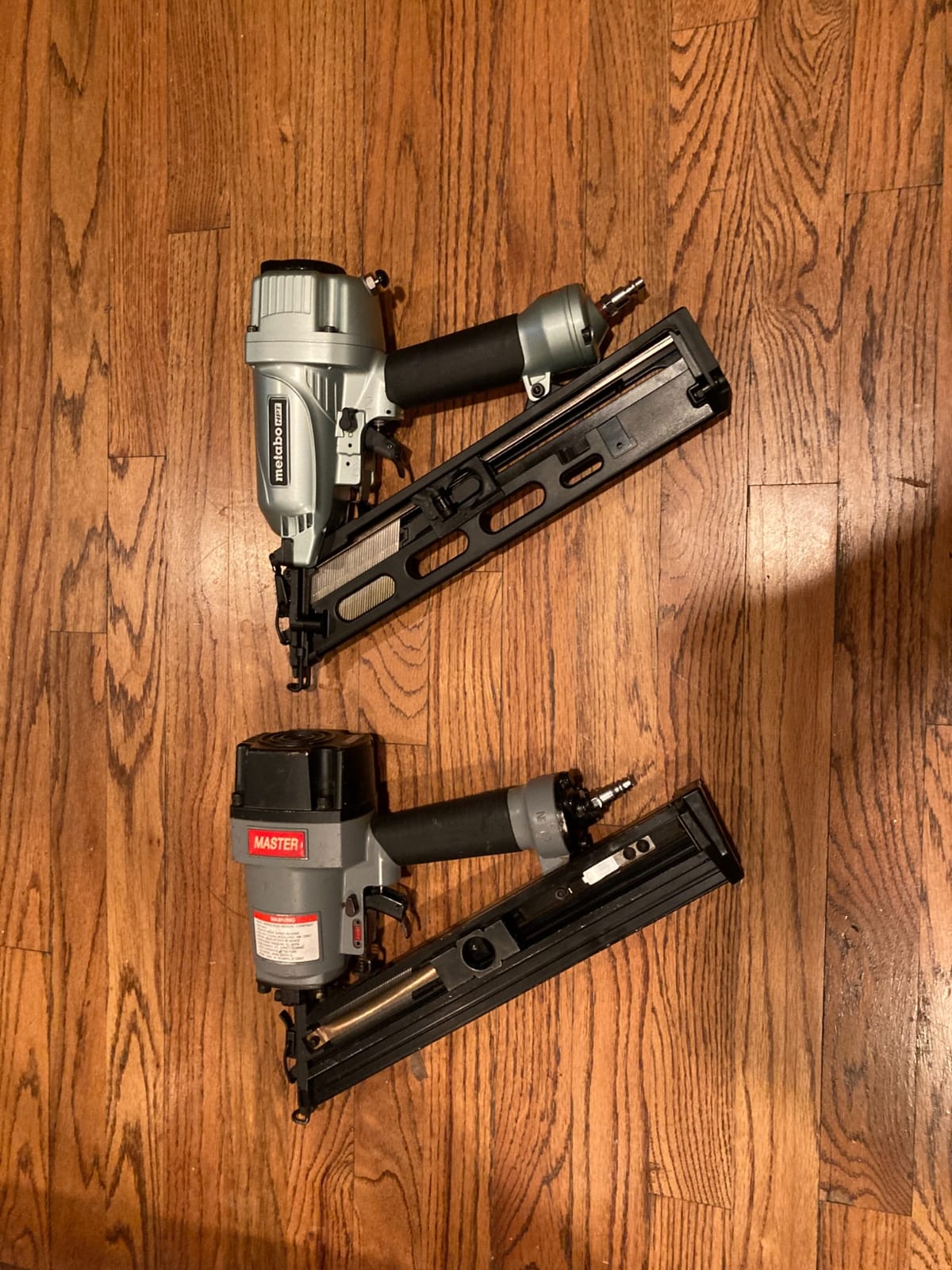 Metabo HPT 15 Gauge Angled Finish Nailer, Selective Actuation, NT65MA4 | Pneumatic Power Tool, Air Duster Included, 1-1/4 to 2-1/2 in Fasteners, Crown & Base Molding Applications customer photo 1