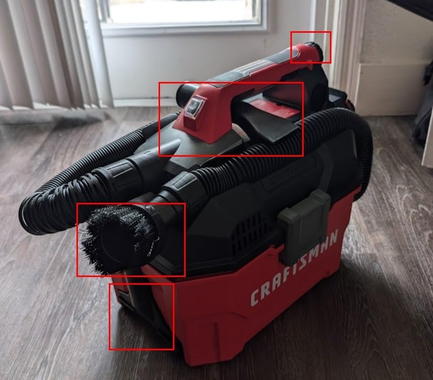CRAFTSMAN CMCV002B 20V Max 2 gallon Wet Dry Vac (Tool Only) - Amazon Vine customer photo 2
