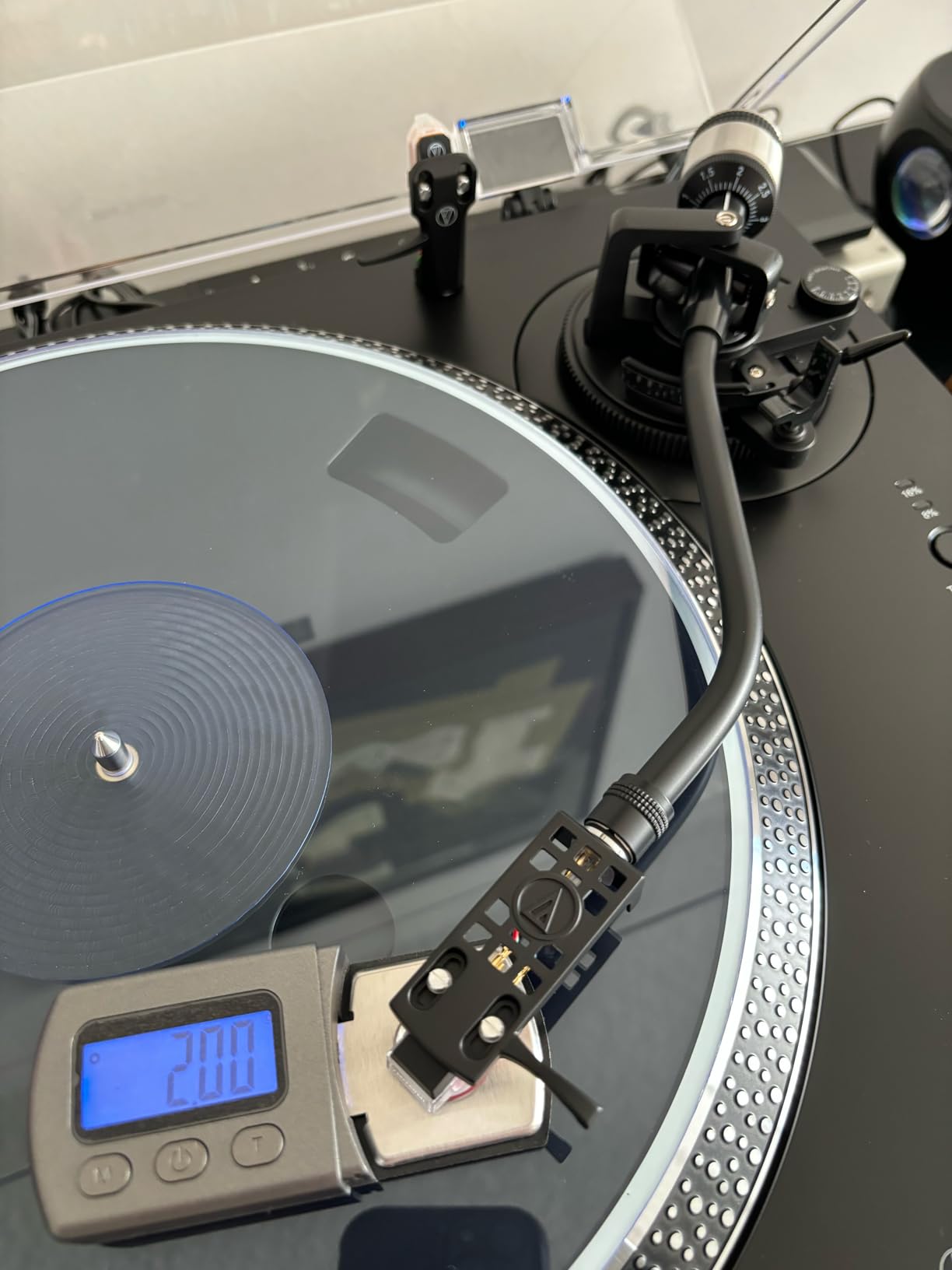 Audio-Technica AT-LP120XUSB-BK Direct-Drive Turntable (Analog & USB), Fully Manual, Hi-Fi, 3 Speed, Convert Vinyl to Digital, Anti-Skate and Variable Pitch Control, Black customer photo 2