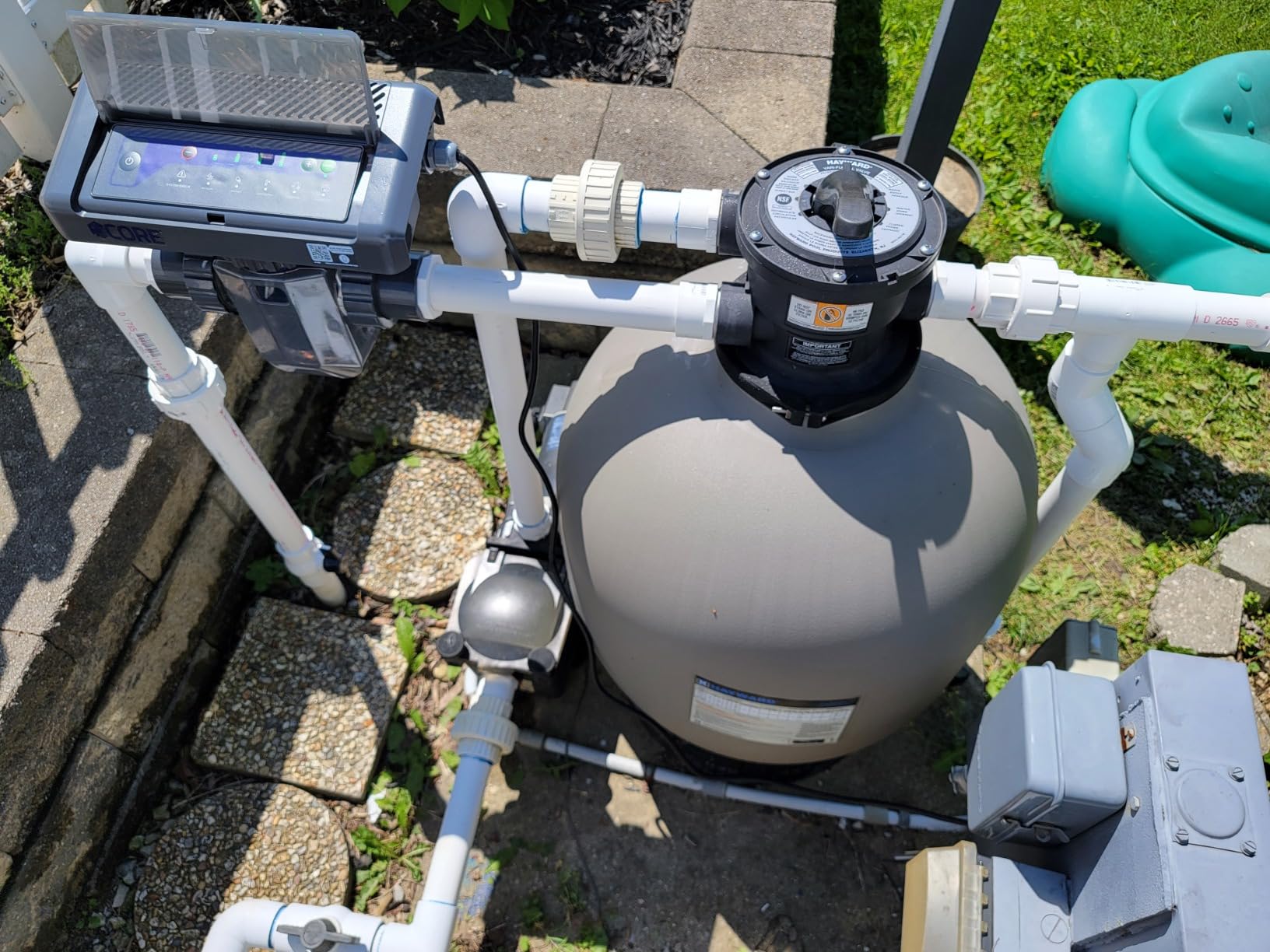 CircuPool CORE35 Salt Chlorine Generator System | 35,000 Gallon Pool Max customer photo 2