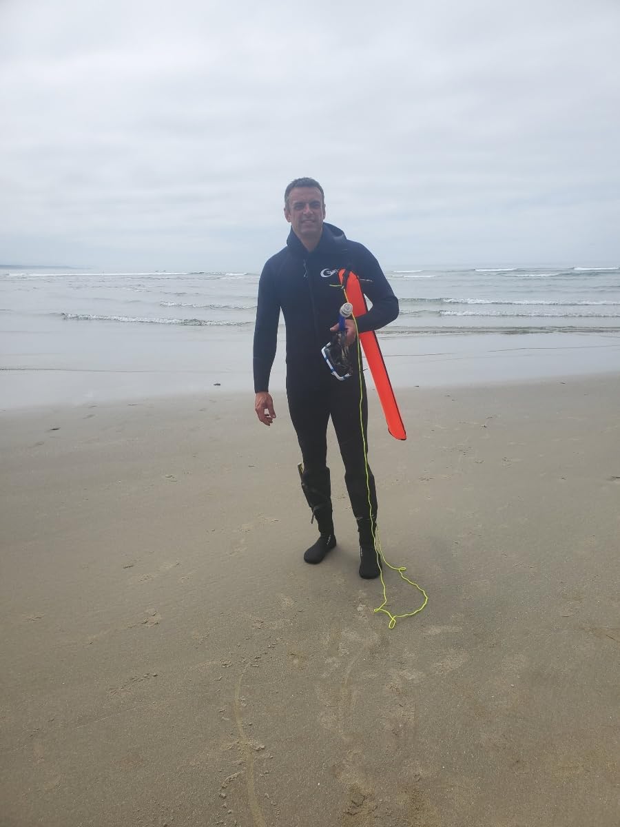 Full Wetsuits-5mm 3mm Wetsuit-Mens Neoprene Diving Suit Front Zipper Hoodie Snorkeling Surfing Suits High Elasticity Long Sleeve - Diving Water Sports Solid Colored Autumn Winter Spring Summer customer photo 2