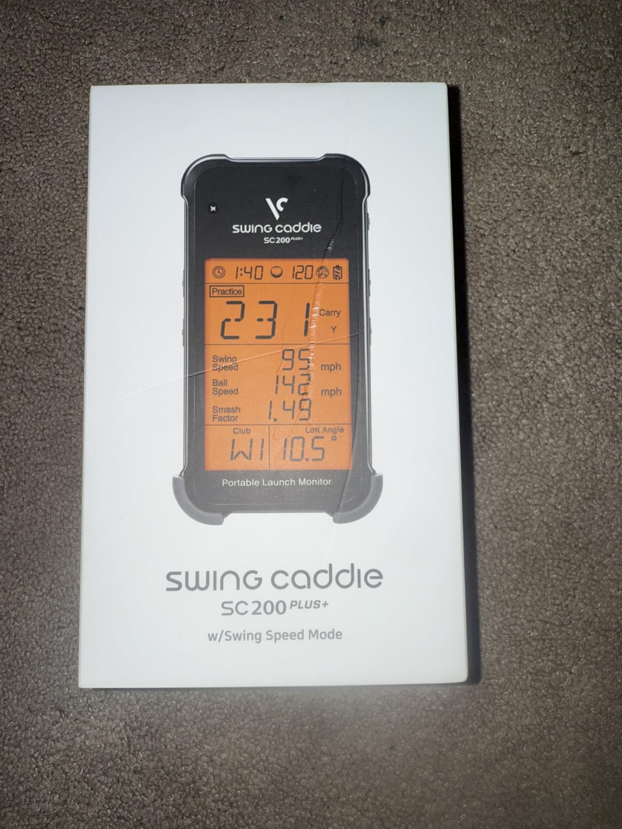 Voice Caddie Portable Golf Launch Monitor and Swing Analyzer with Real-Time Shot Data Tracking | Ideal Golf Swing Trainer/Training Equipment for Indoor & Outdoor | Up to 20 Hours Battery Life customer photo 2