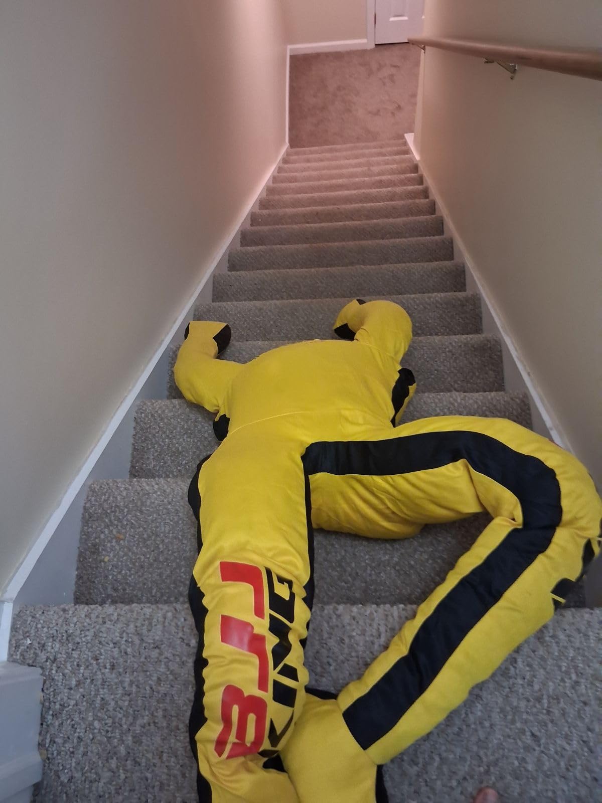 Un-Filled Grappling Dummy Wrestling Dummy Jiu Jitsu Dummy for BJJ MMA Judo Karate Practice Adult Kids customer photo 1