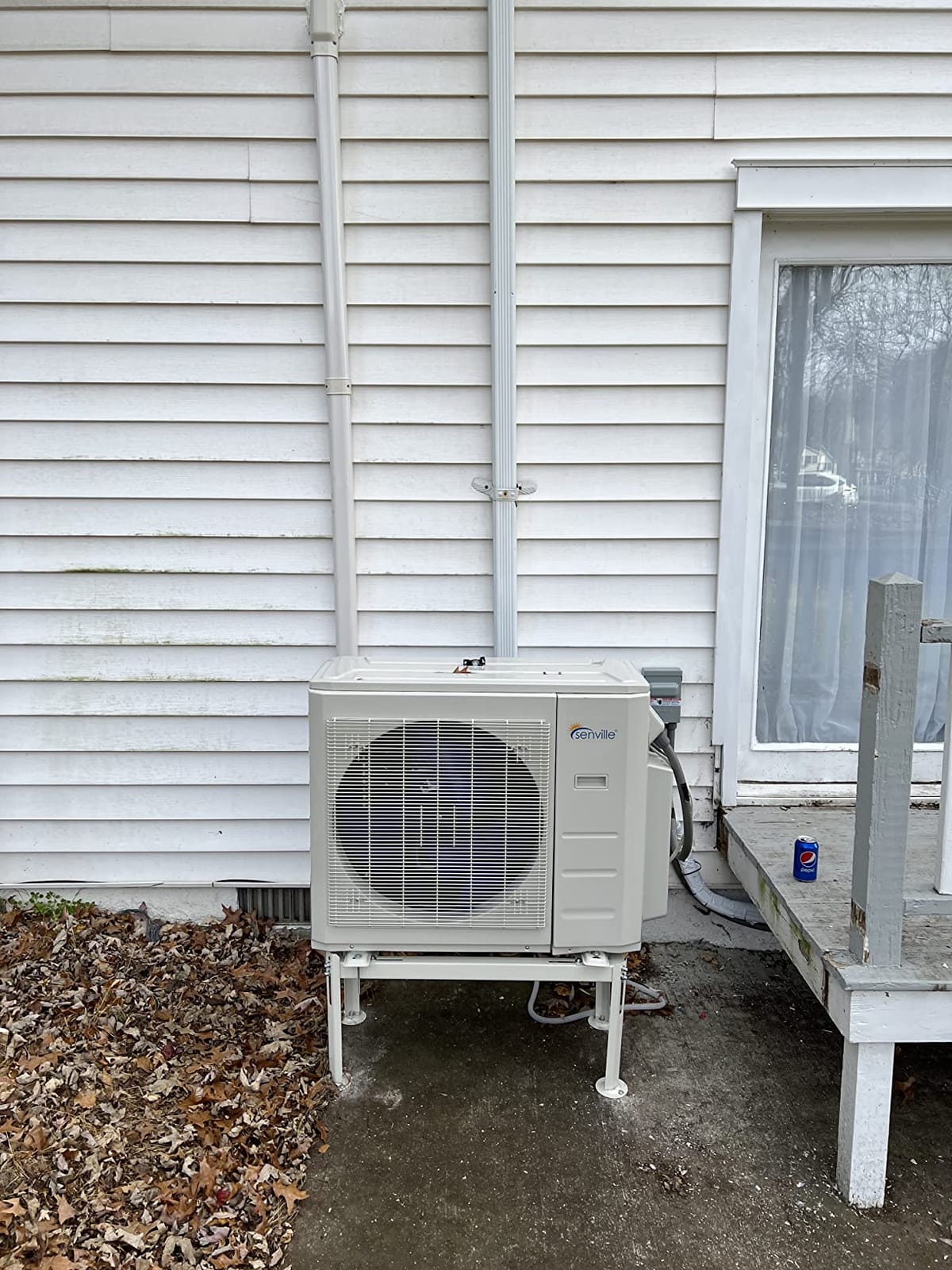 Senville Mini Split Air Conditioner Heat Pump, White, Dual Zone, 28000 BTU customer photo 1