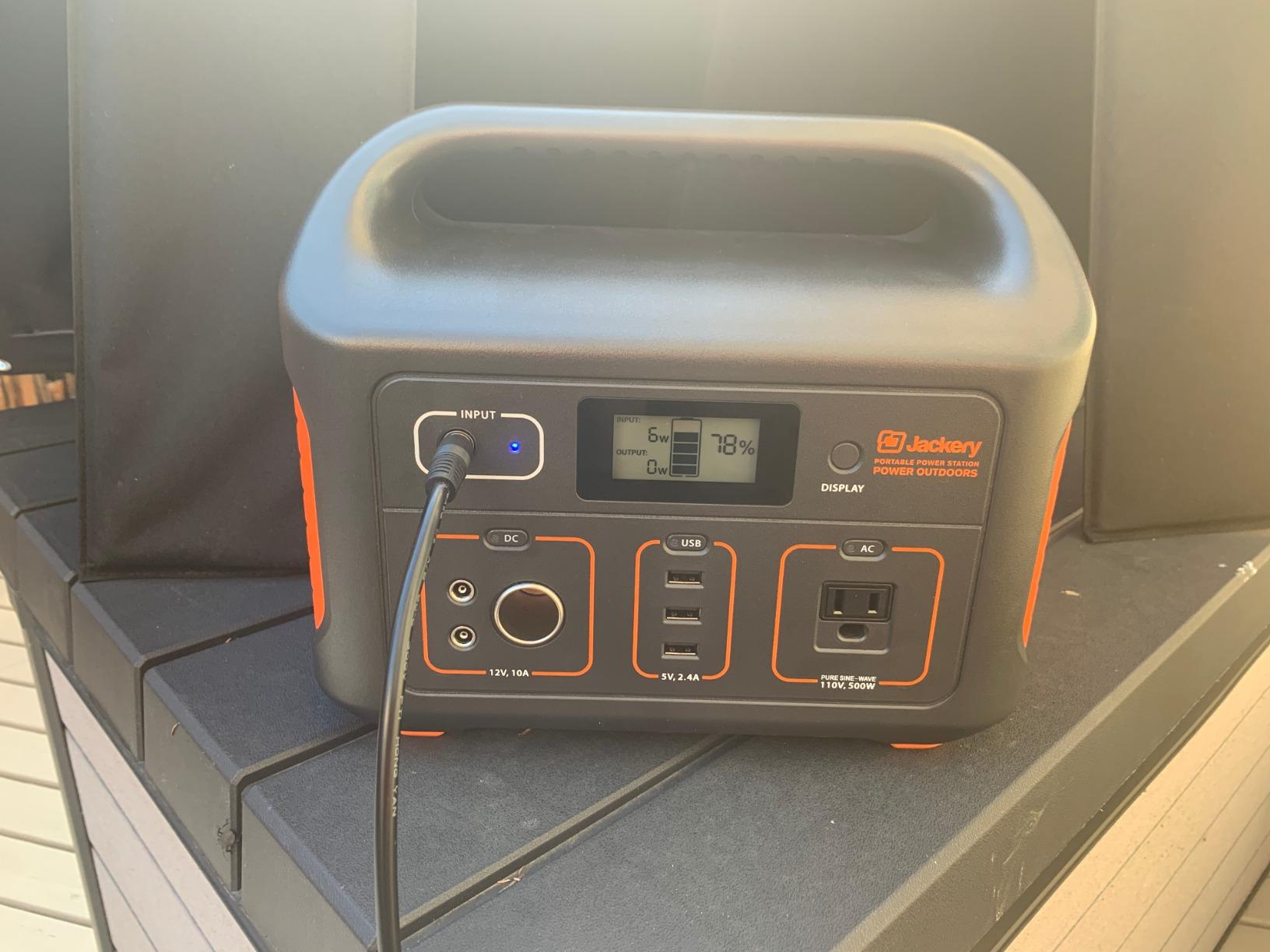 Jackery Explorer 500 v2 Portable Power Station, 512Wh, 500W AC | LiFePO4 Battery, 1000W Surge, 14 lbs Lightweight, AC Cable Included, Solar Generator customer photo 2