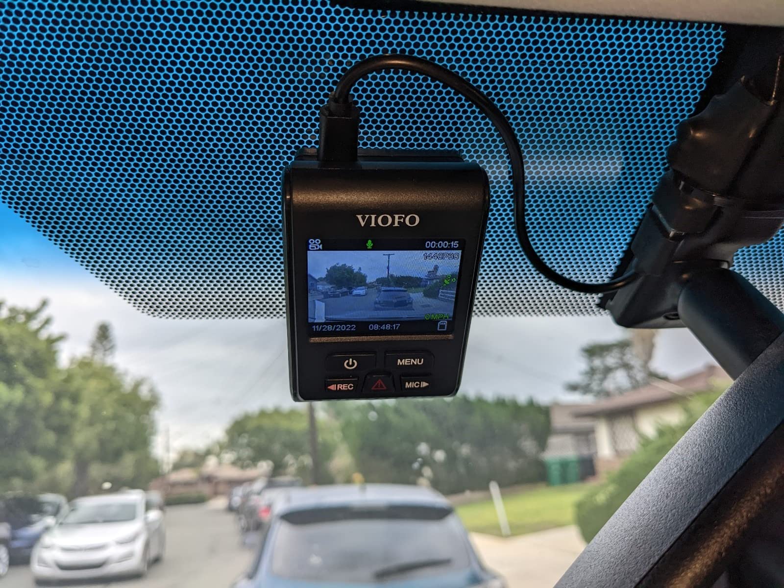 A119 V3 Dash Cam, 2K Front Recording, GPS, True HDR Car Dashcam | 2560x1660P Quad HD+ Car Dash Camera, Ultra Clear Night Vision, 140° Wide Angle, Motion Detection, G-Sensor, Loop Record customer photo 2