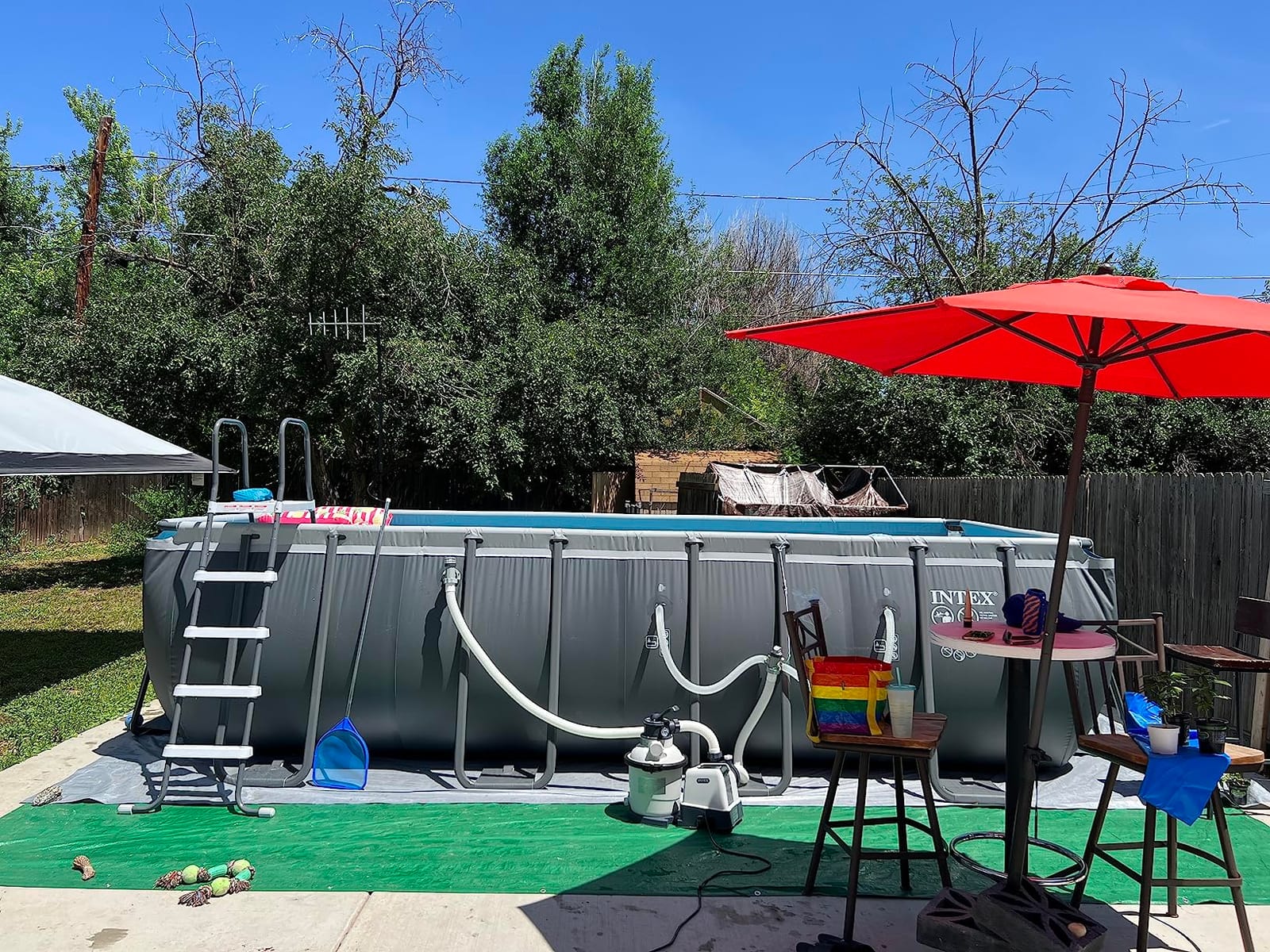 INTEX Ultra XTR 32ft x 16ft x 52in Above Ground Swimming Pool Set w/Pump customer photo 1