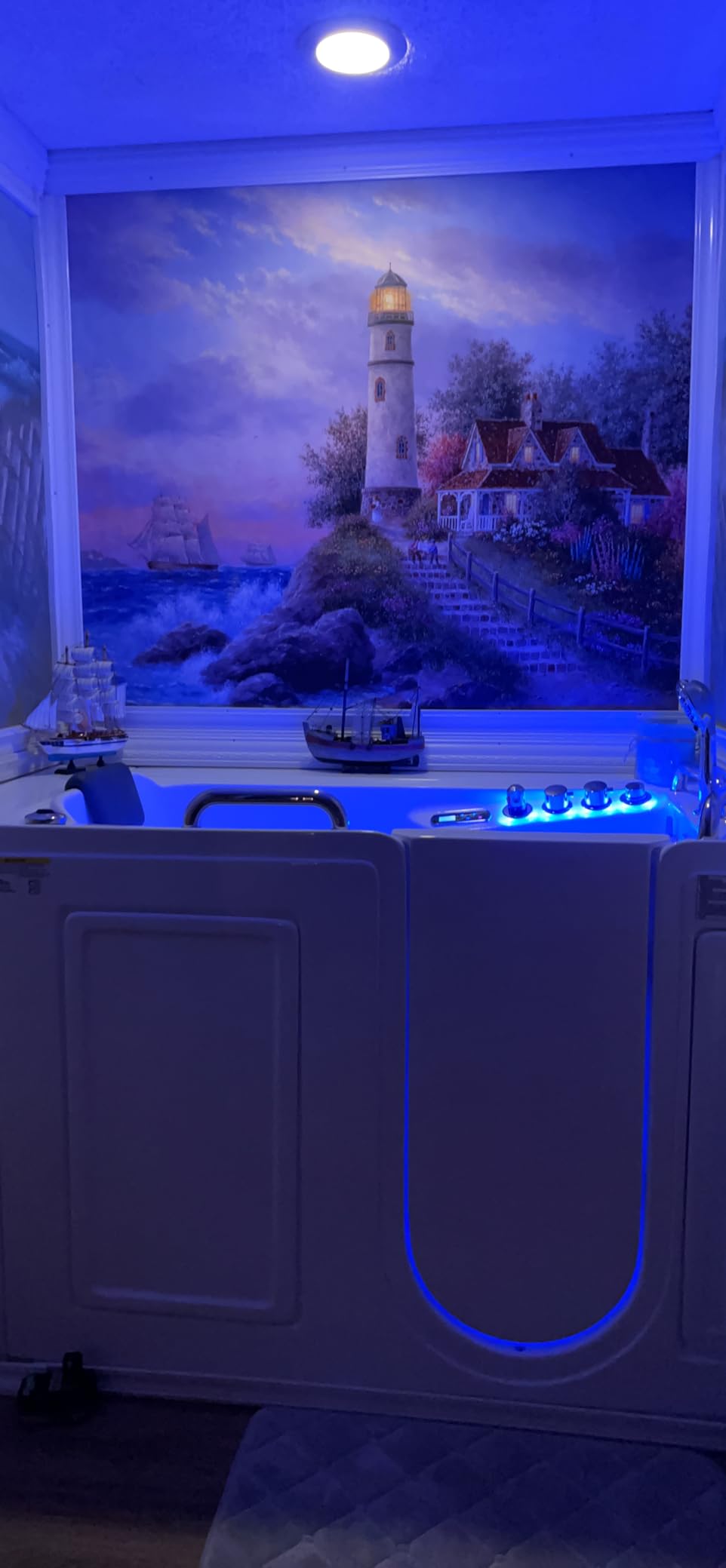 ANZZI Walk In Tub, 27 X 53 In, Left Drain, 12 Whirlpool & 18 Air Jets customer photo 2
