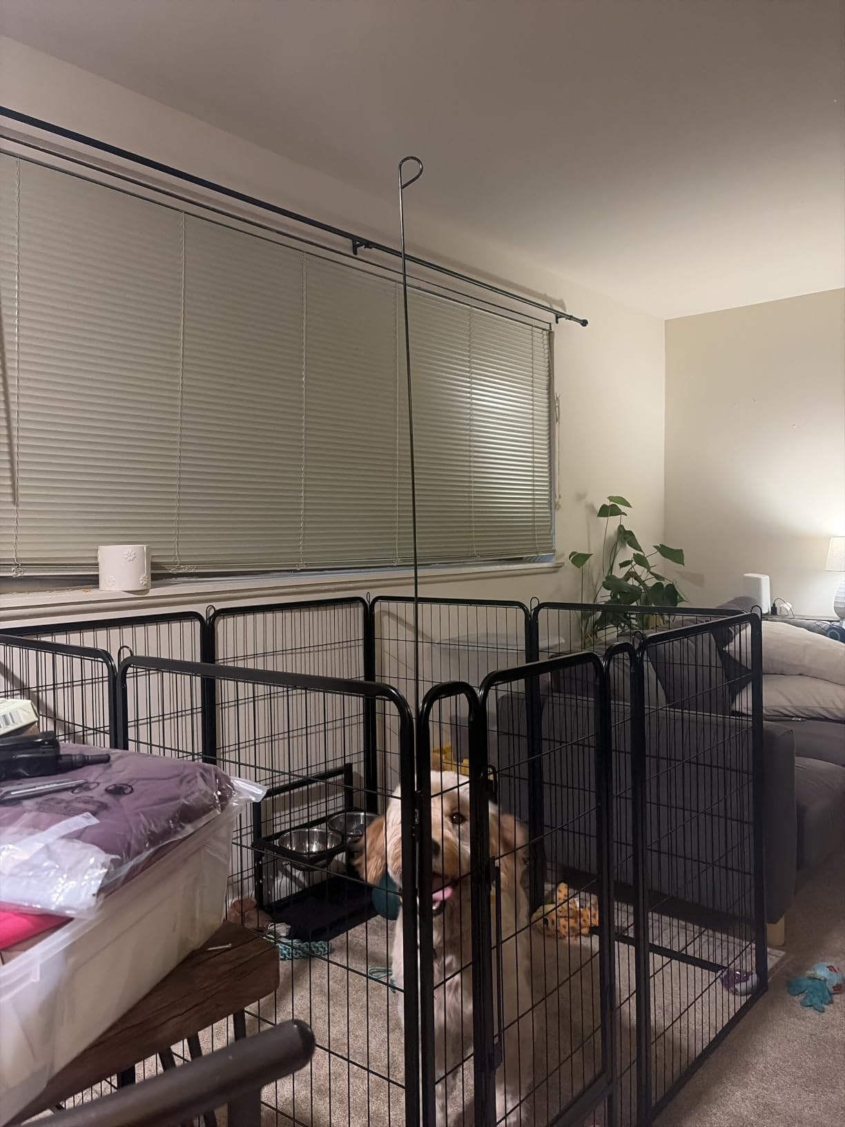 Yaheetech Dog Playpen Outdoor 40in 16-Panel Metal Fence for Yard RV Camping customer photo 1