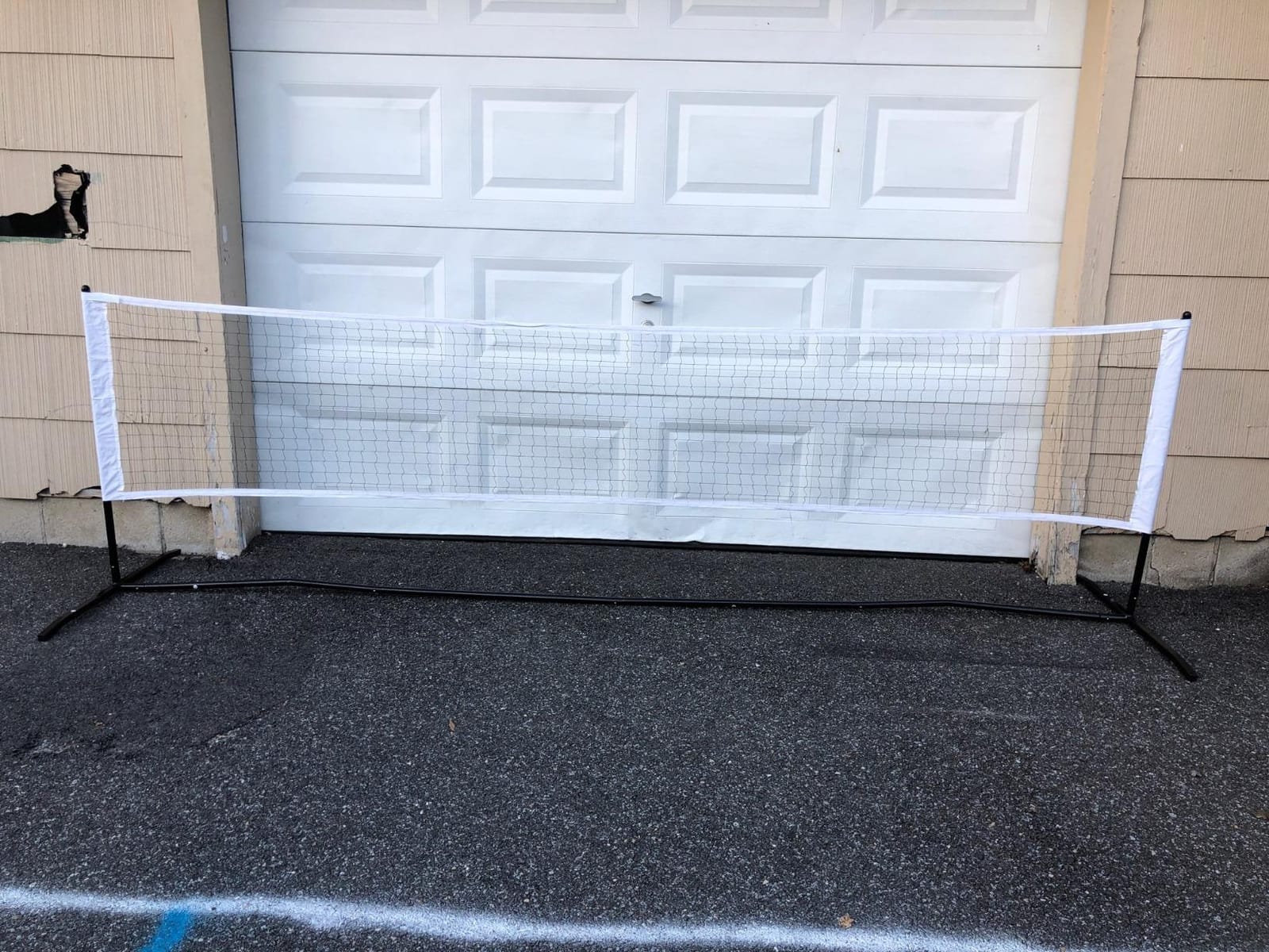 Franklin Sports Half Court Size Pickleball Net by Franklin Pickleball - Includes 10ft Net, (2) Paddles, and (2) X-40 USA Pickleball Approved Pickleballs customer photo 2