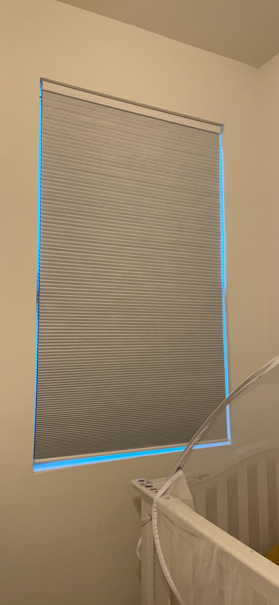 Cellular Shades Cordless Blackout Honeycomb Blinds Fabric Window Shades White(Blackout), 34