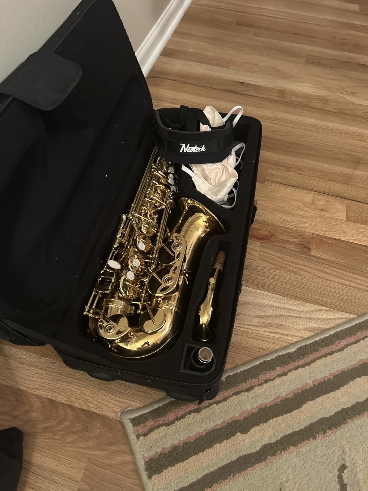 Eastar Tenor Saxophone Beginner Bb Flat Sax, Golden Full Kit, TS-II customer photo 2