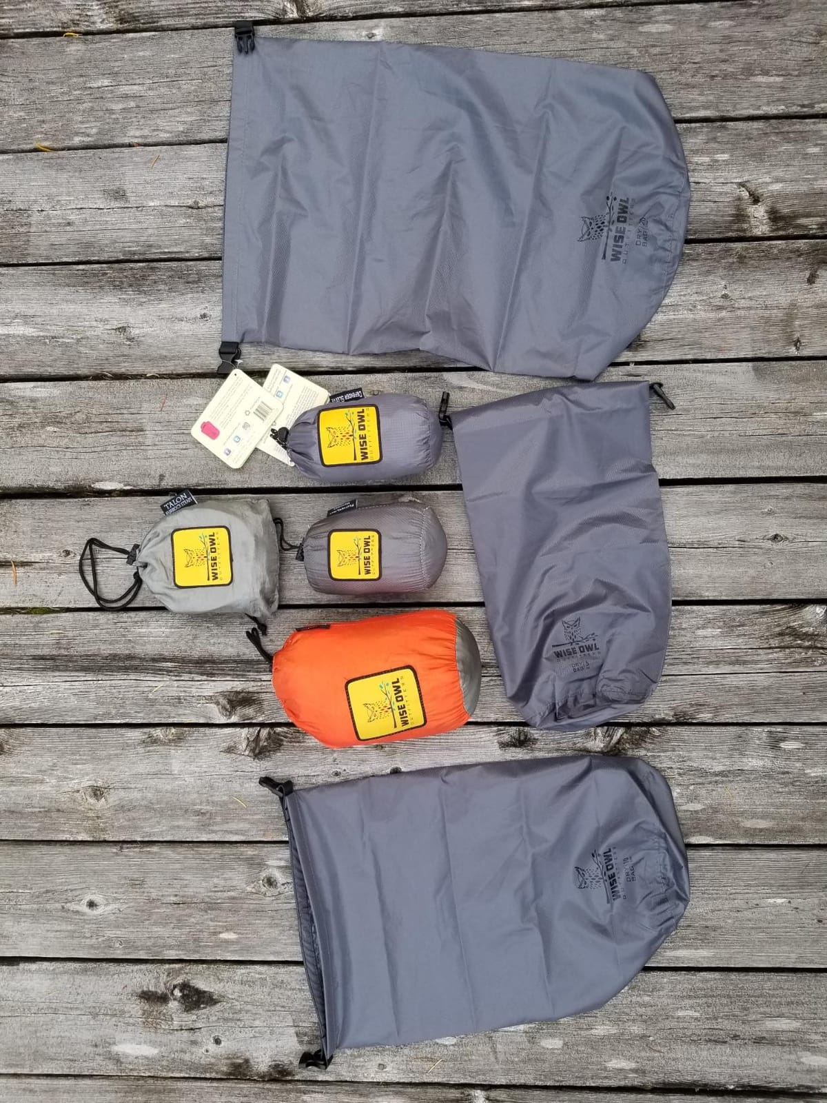 Wise Owl Outfitters Waterproof Dry Bag 3-Pack – Lightweight & Airtight 5L/10L/20L Small & Large Dry Bags for Kayaking, Beach, Travel, Boating, Hiking customer photo 1
