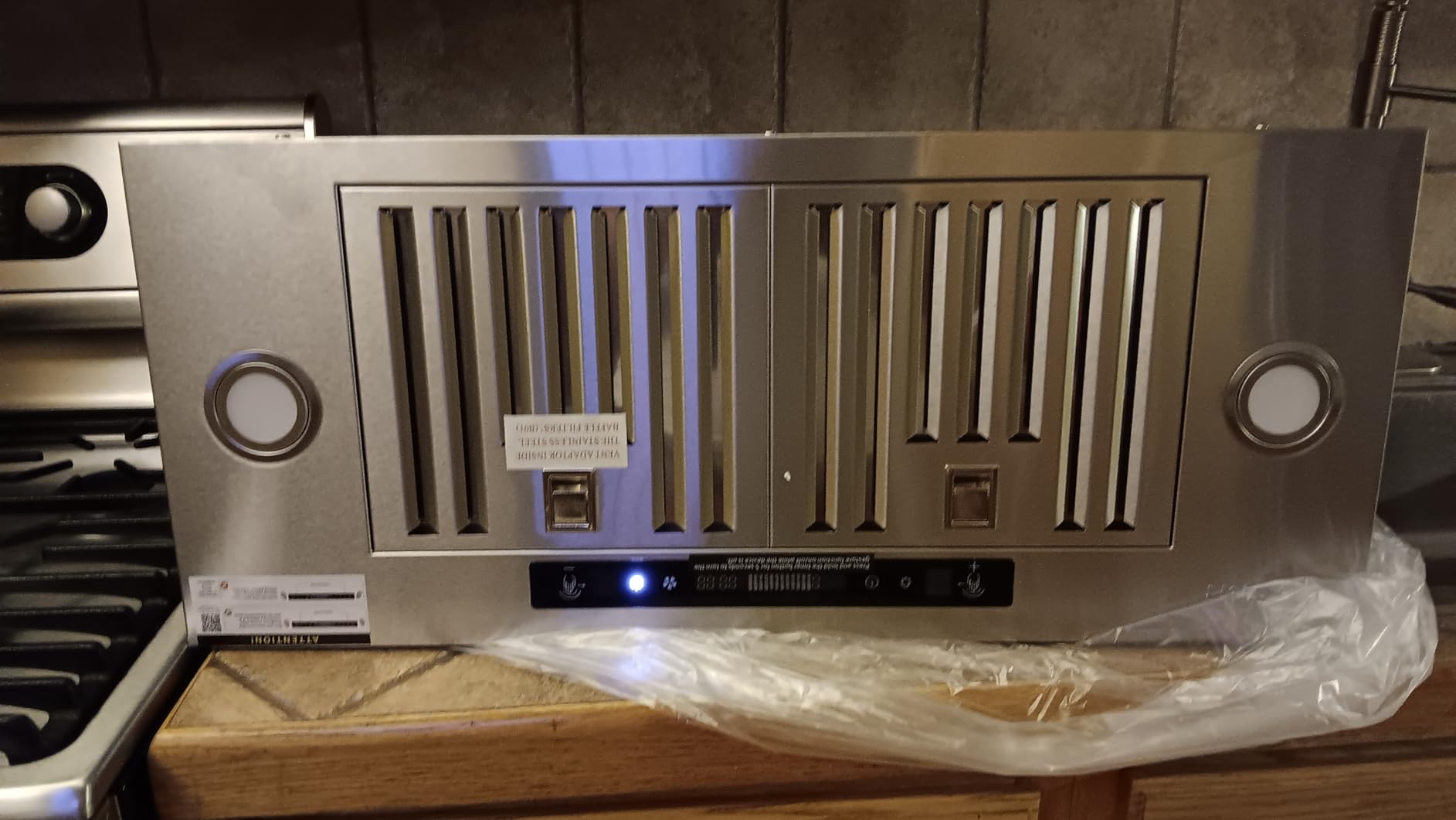 IKTCH 30 inch Insert Range Hood 900 CFM, Ducted/Ductless Vent Hood customer photo 1
