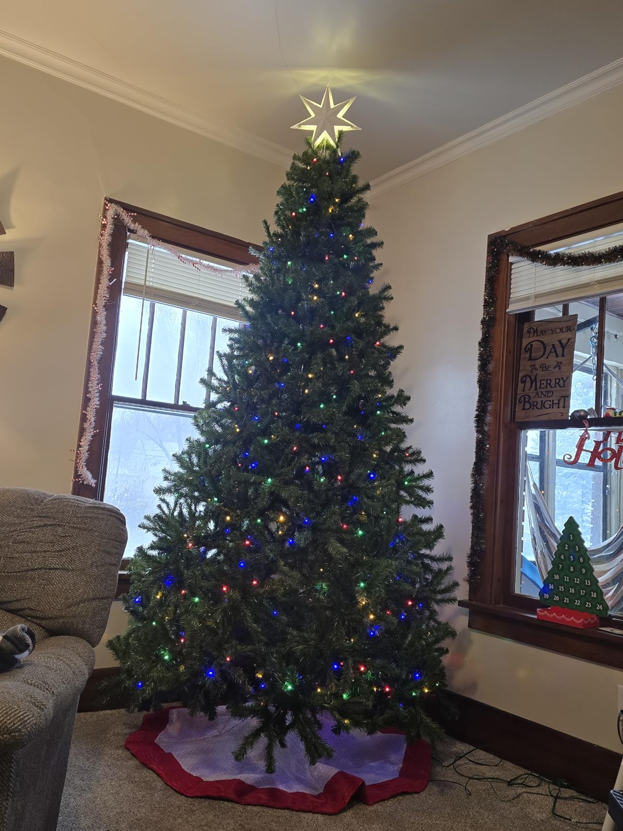 MZD8391 105FT 300LED Christmas Light Outdoor Indoor,Christmas Tree Light customer photo 1
