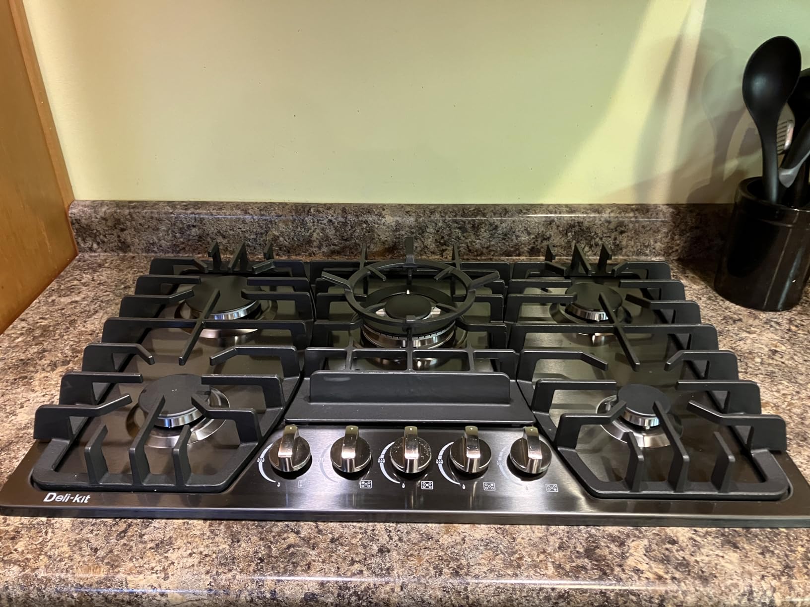 30 Inch Gas Cooktop - Dual Fuel Sealed 5 Burners Built-In Stainless Steel Hob DK257-A03 customer photo 1