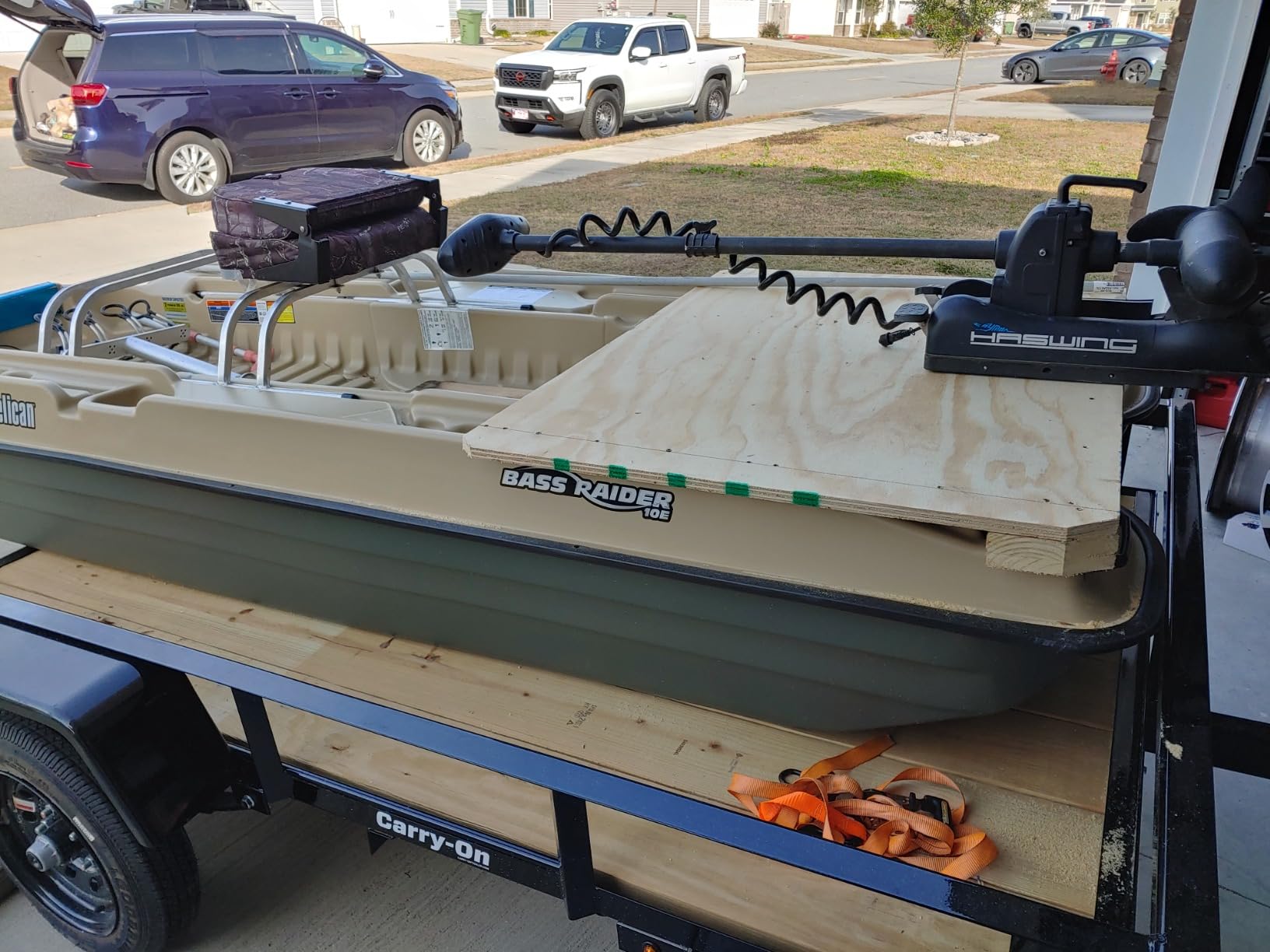 Pelican - Bass Raider 10E Angler Fishing Boat - 10.2 ft customer photo 1