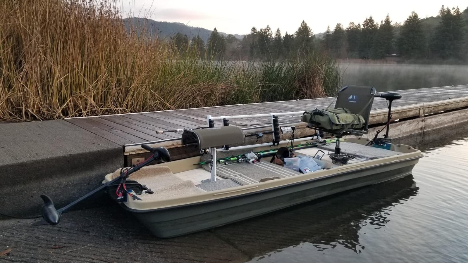 Pelican - Boat Intruder 12 - Jon Fishing Boat - 12 ft. - Great for Hunting/Fishing, Khaki/Beige customer photo 1