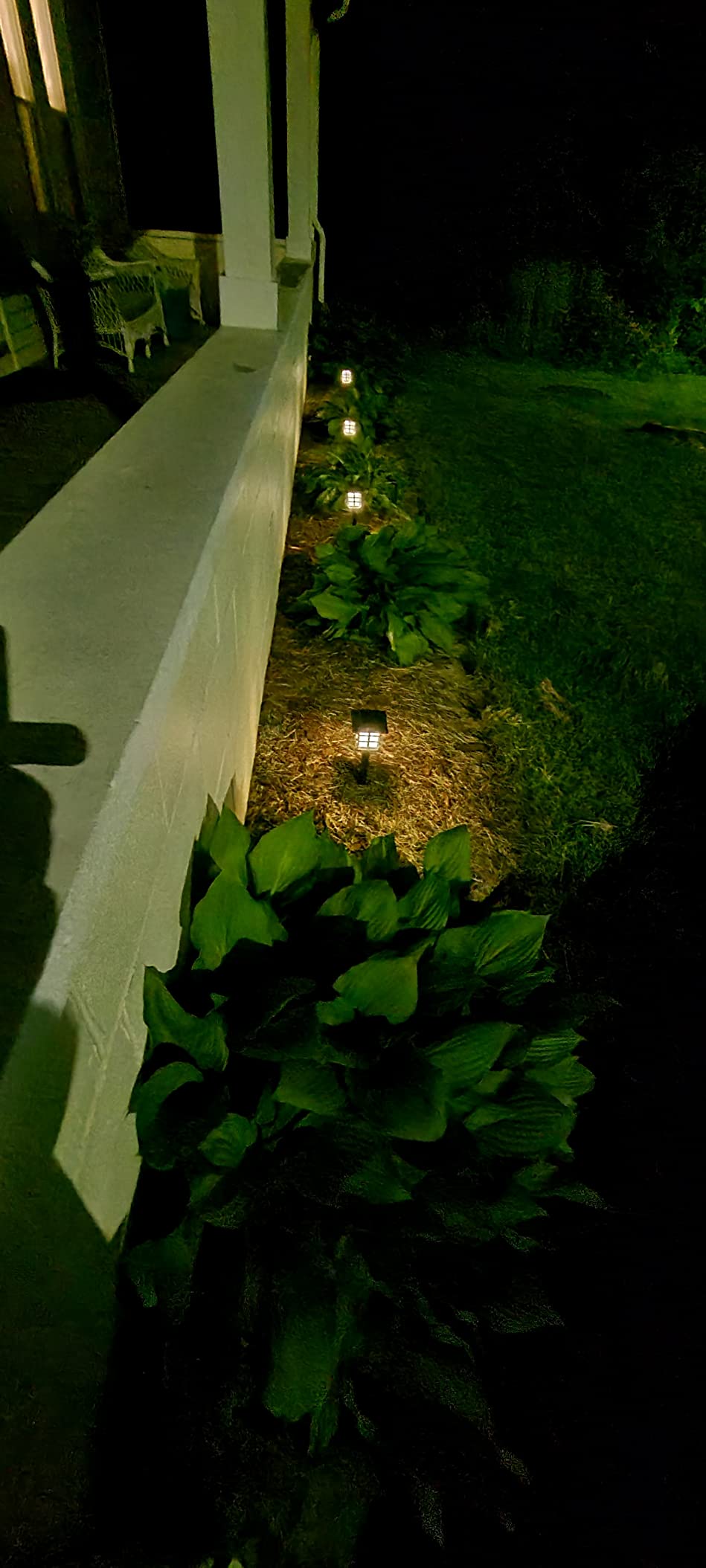 GIGALUMI Solar Lights Outdoor Waterproof 12 Pack, LED Garden Decor customer photo 2