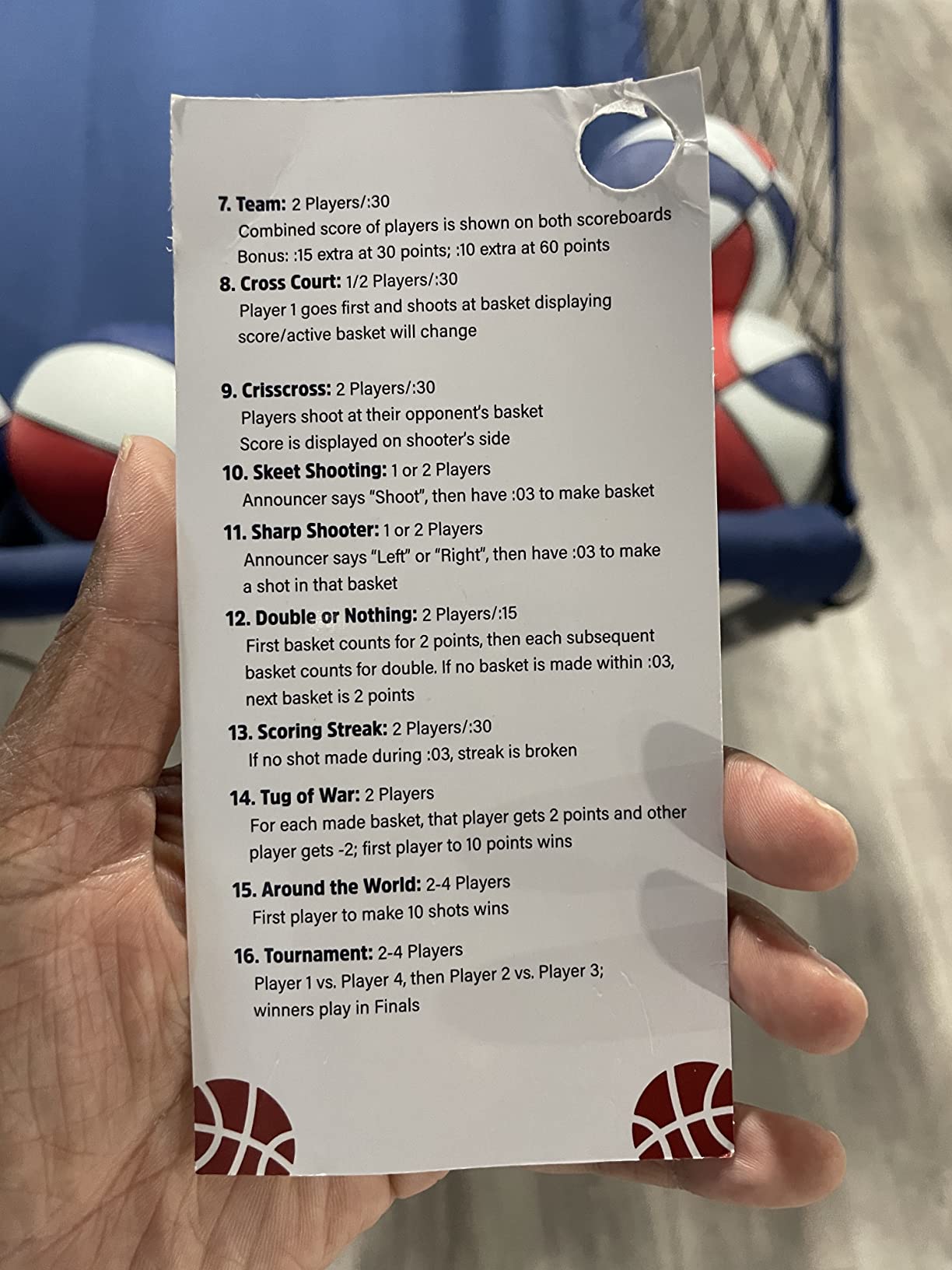 Pop-A-Shot - Indoor/Outdoor Dual Shot | Weather Resistant Arcade Basketball customer photo 1