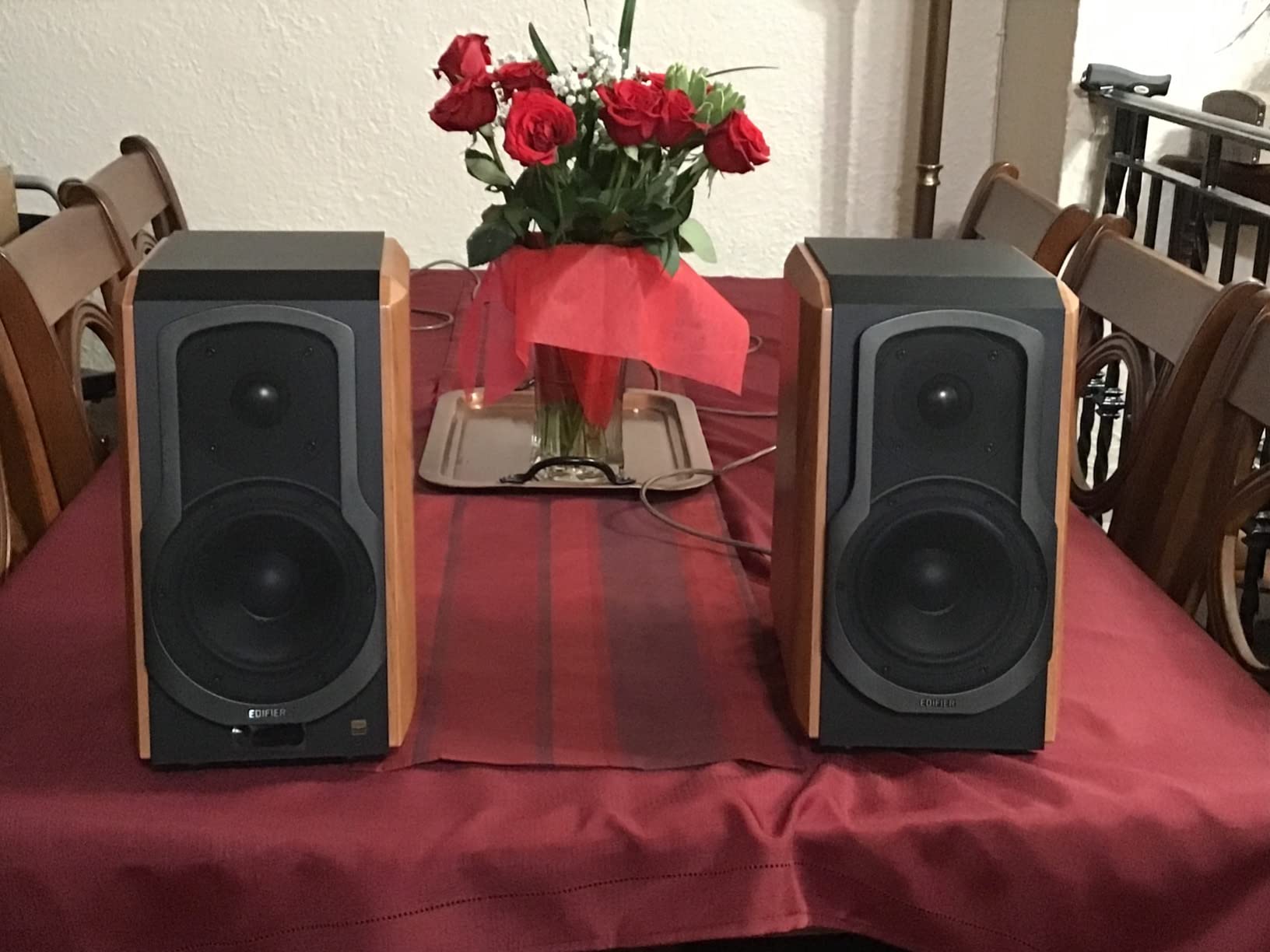 Edifier S1000MKII Audiophile Active Bookshelf 2.0 Speakers - 120w Speakers Bluetooth 5.0 with aptX HD - Optical Input - S1000MK2 Powered Near-Field Monitor Speaker with Class D Amp customer photo 2