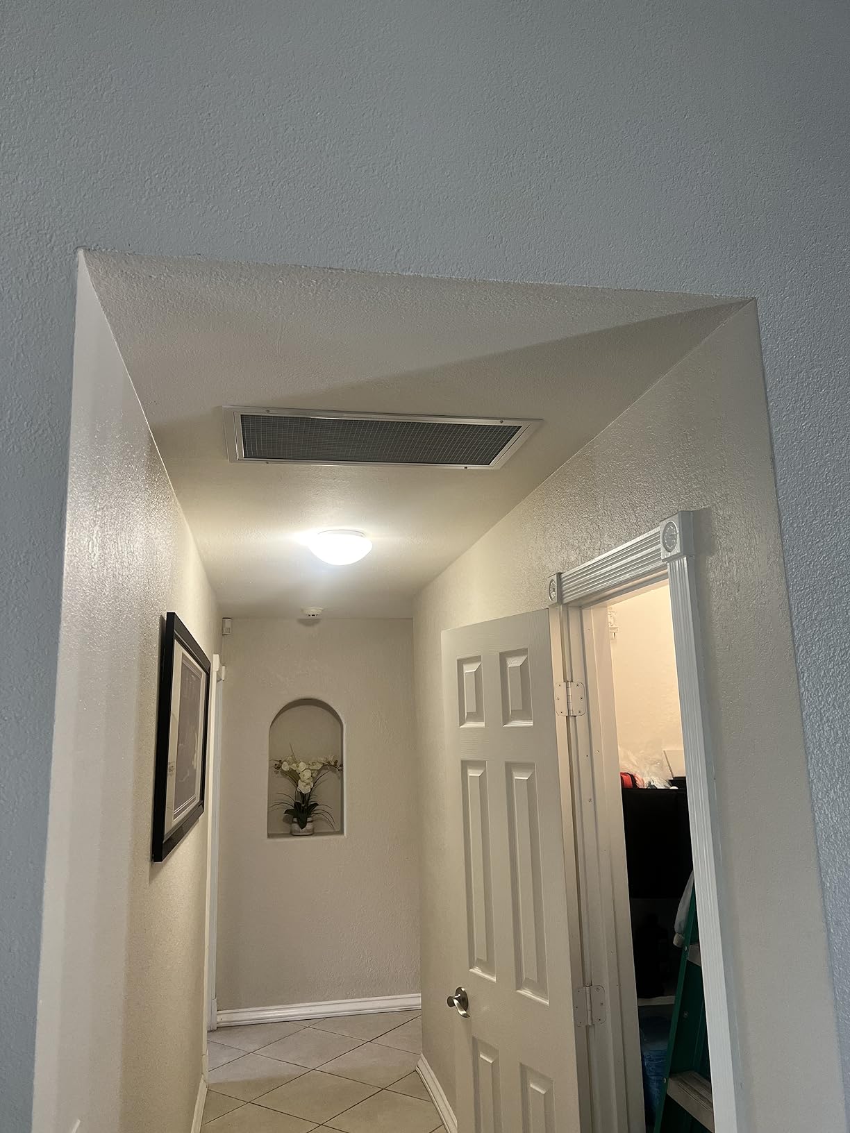QA-Deluxe 6500 Energy Efficient Whole House Fan 2 Speed Wall Switch & Timer | Low Voltage Plug & Play, Removable Grille, 10 Year Warranty, Up To 4400 Sq Ft (2 Story) & 3000 Sq Ft (1 Story) customer photo 2