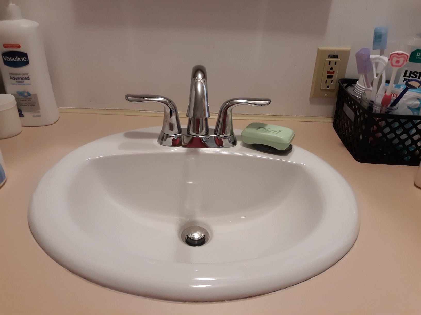 Design House Single Bowl Bathroom Sink, 20
