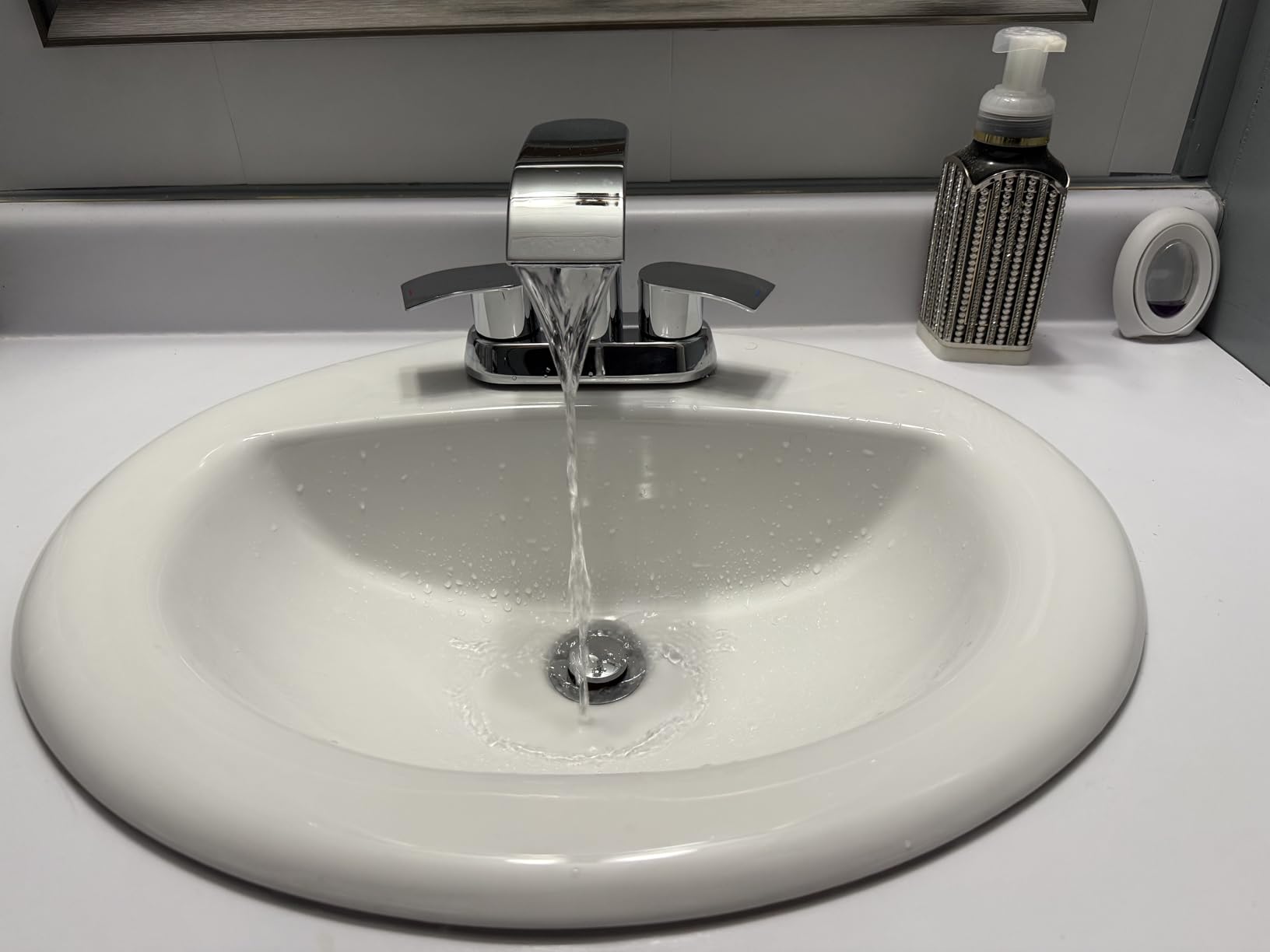 Design House Single Bowl Bathroom Sink, 20