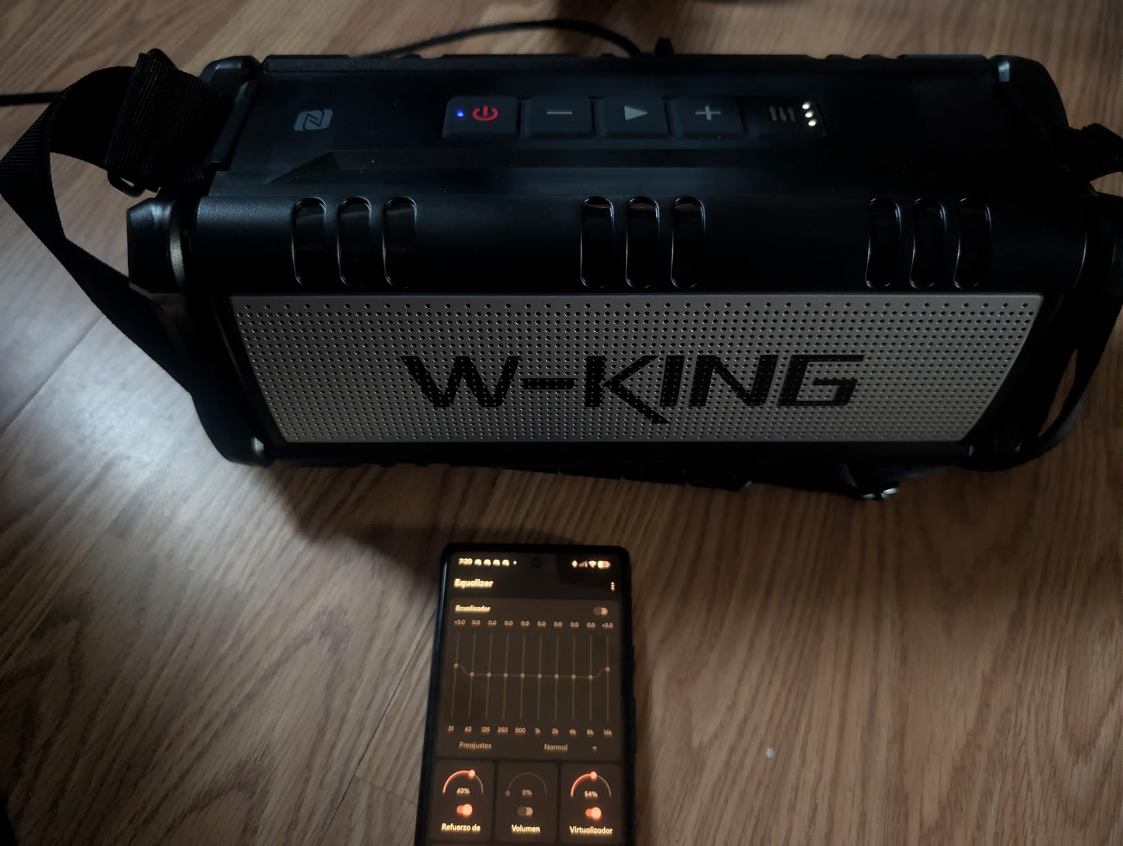 W-KING Bluetooth Speaker, 90W Max Loud IPX6 Waterproof Portable Speaker, 50W Deep Bass/Subwoofer, 40H Playtime, EQ, 105dB Large Boombox Outdoor Speakers for Party/Camping/Jobsite customer photo 2