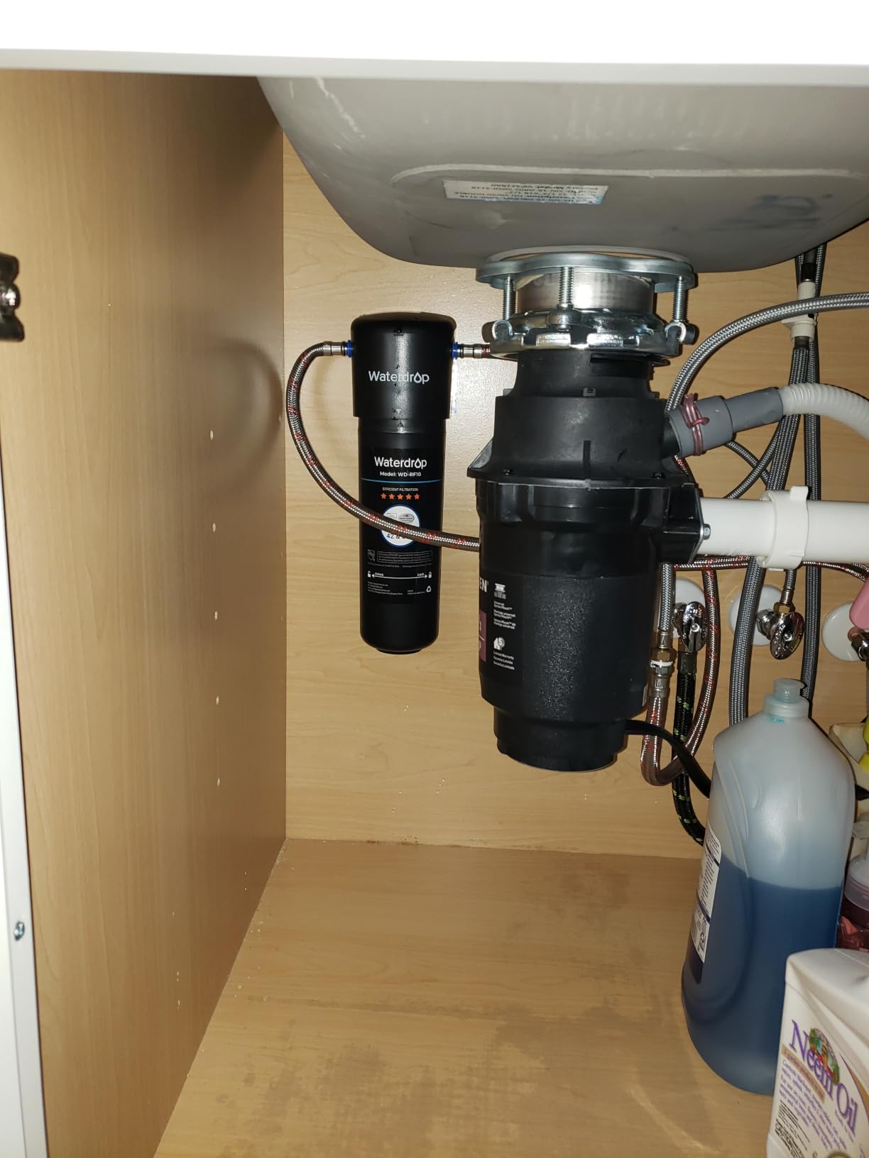 Waterdrop 10UA Under Sink Water Filter System, NSF/ANSI 42 Certified 1 Year customer photo 2