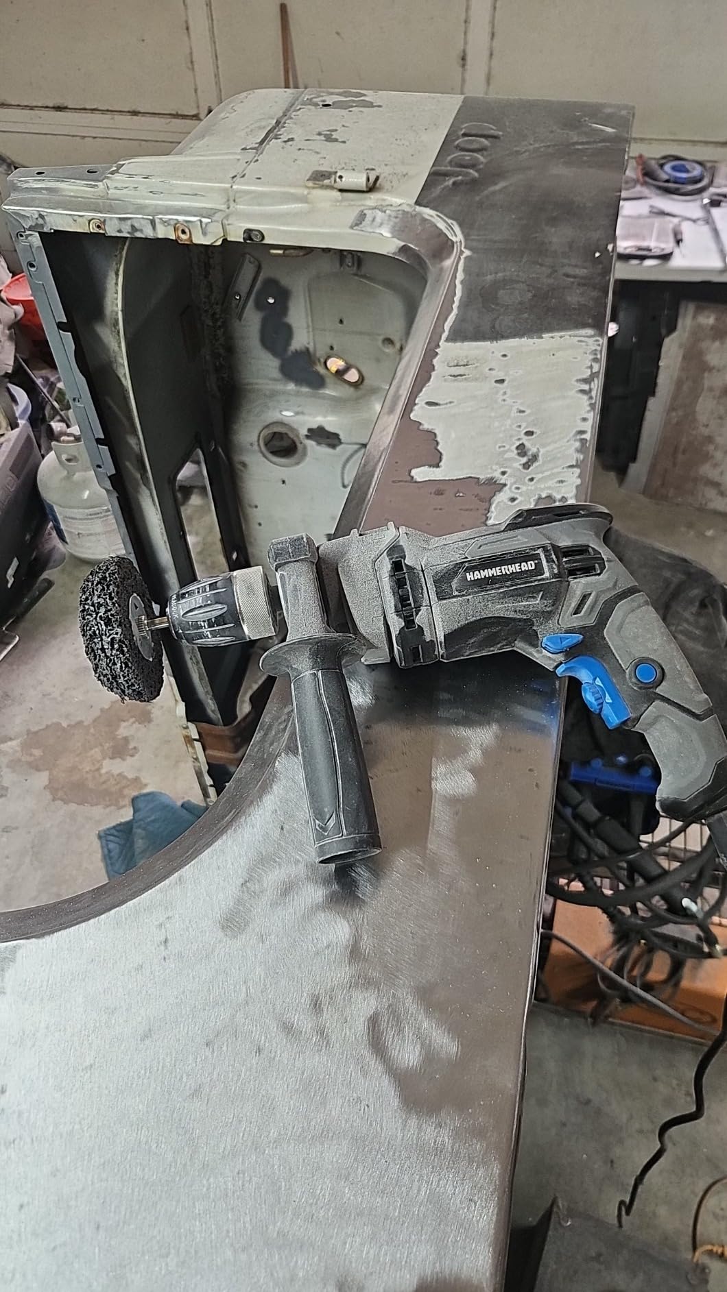 Hammerhead 7.5-Amp 1/2 Inch Variable Speed Hammer Drill with 6pcs Bit - HAHD075 customer photo 2