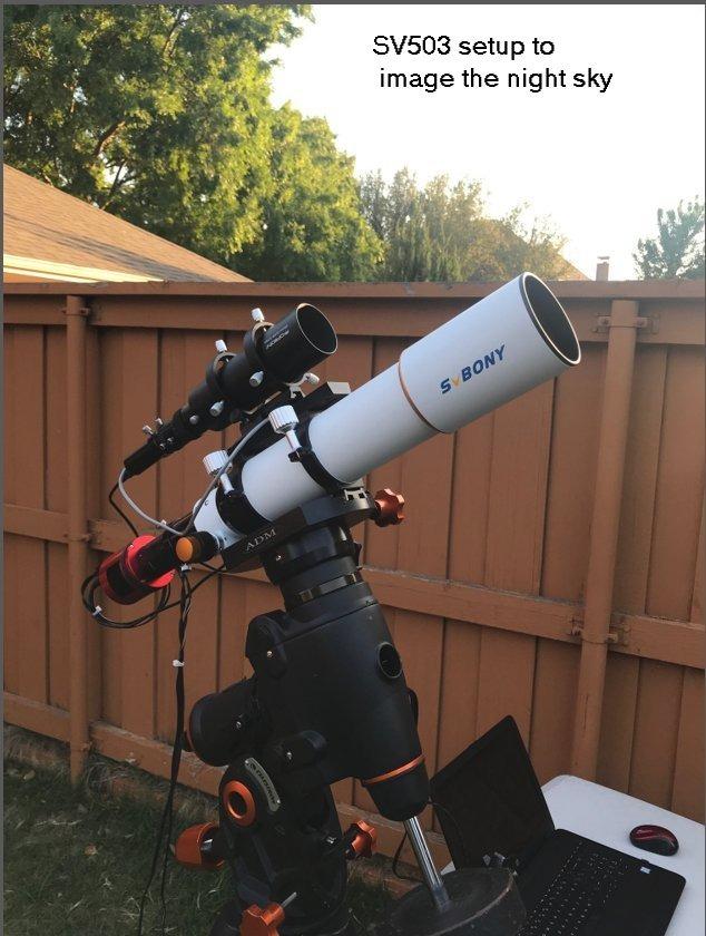 SVBONY SV503 Upgraded ED Refractor Telescope, 80mm F7 with Field Flattener | OTA with 0.8X Focal Reducer, Faster Imaging & Clear Edge-to-Edge, Telescope for Adults Deep-Sky Astronomical Observation customer photo 1