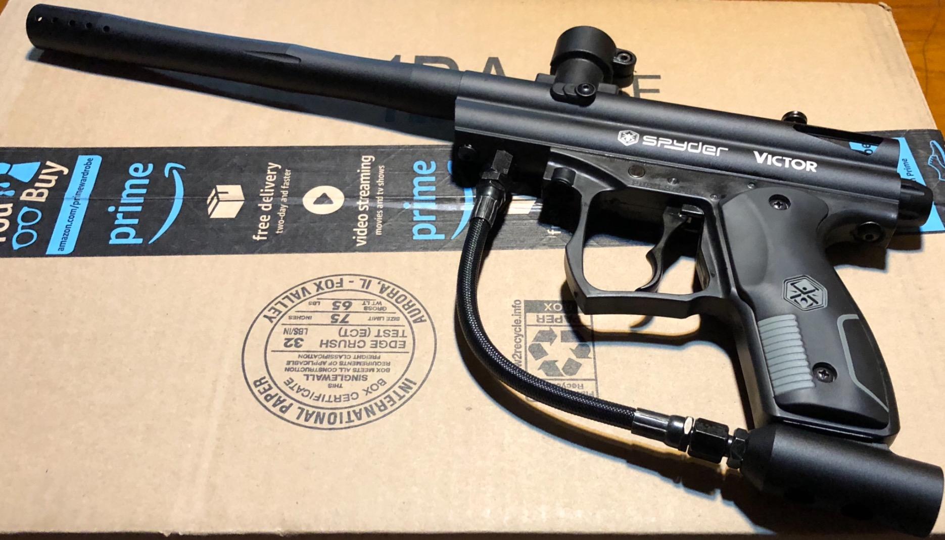 Action Village Kingman Spyder Epic Paintball Gun Package Kit (Victor) customer photo 1