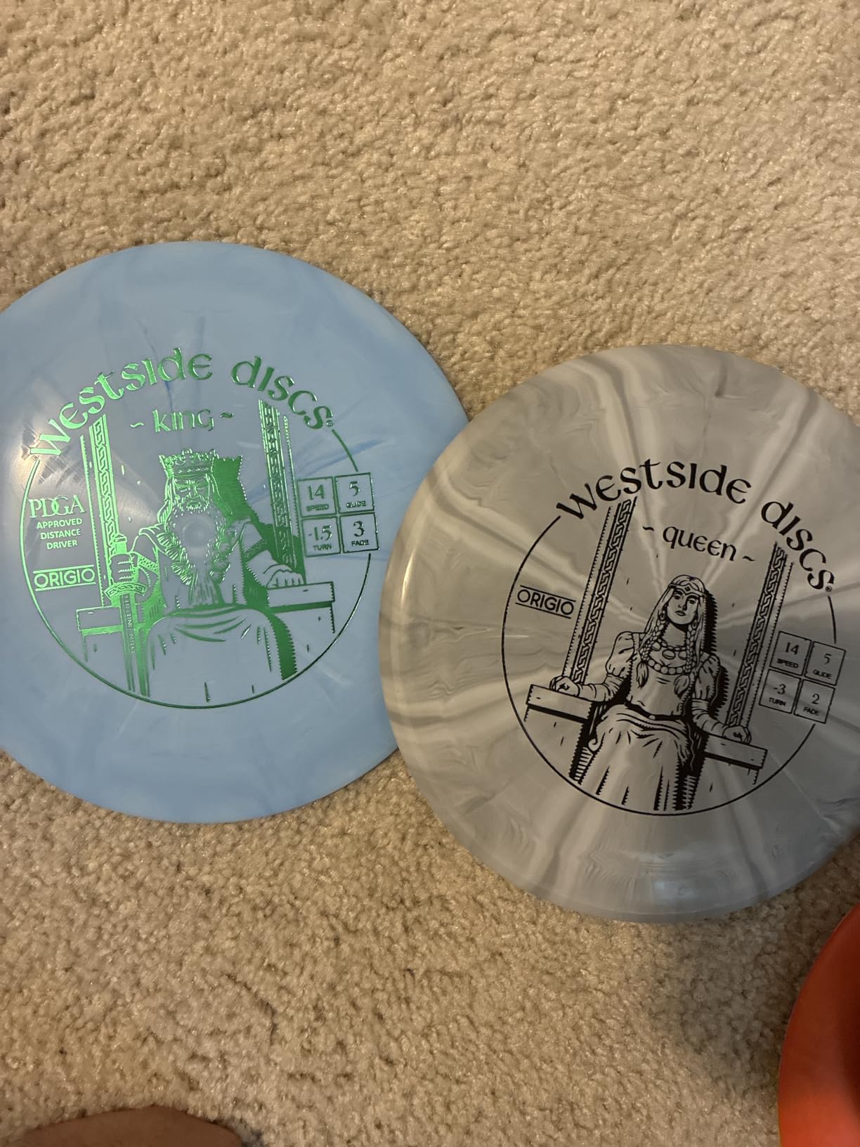 Westside Discs Origio Burst 3-Disc Golf Starter Set - Ideal All-in-One Disc Golf Set for Men - 1x Fairway Driver, Midrange & Putter Discs - Mini Marker Included - Colors Will Vary customer photo 1