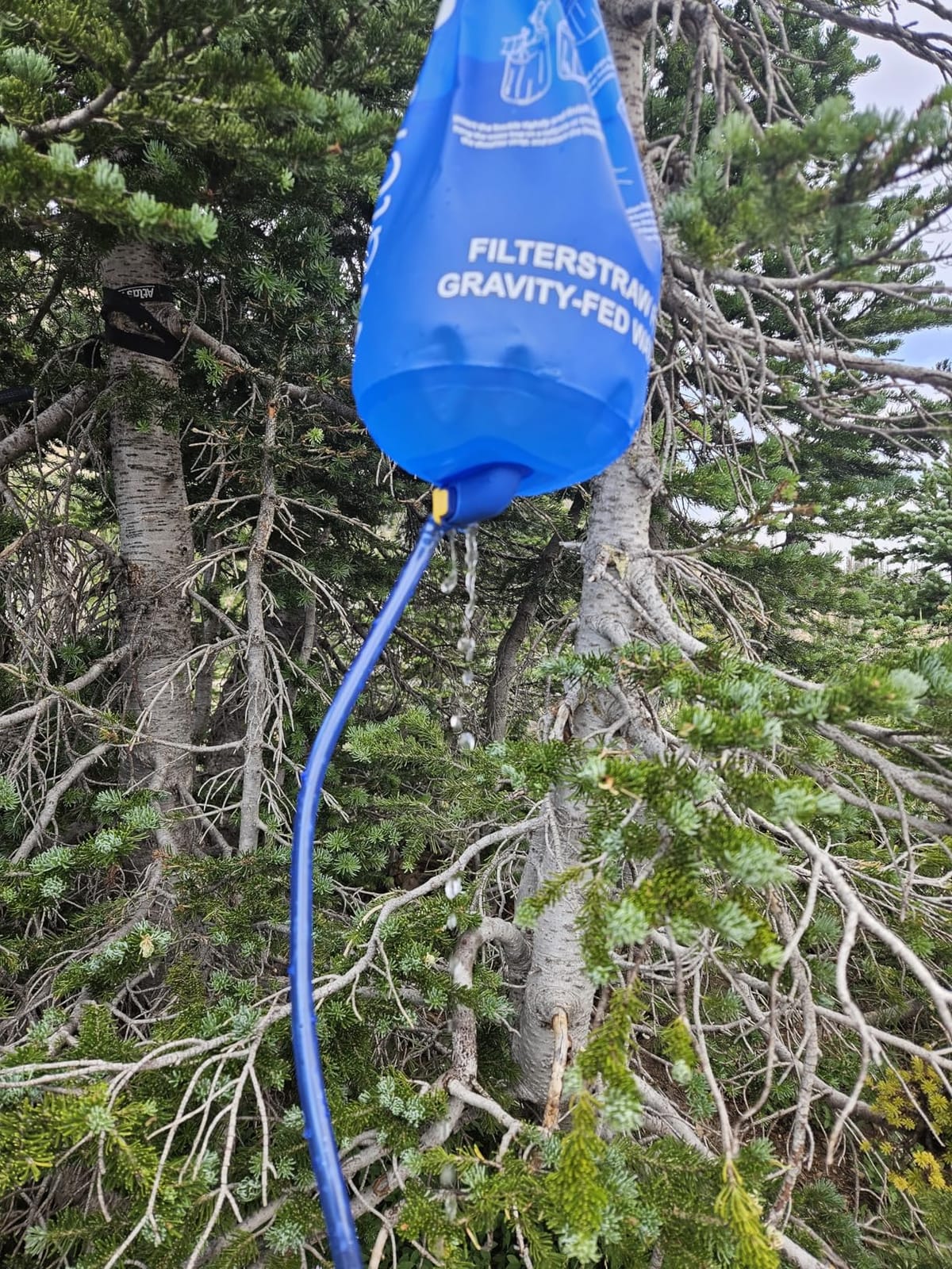 Waterdrop Gravity Water Filter Straw, Camping Water Filter, 0.1 Micron customer photo 2