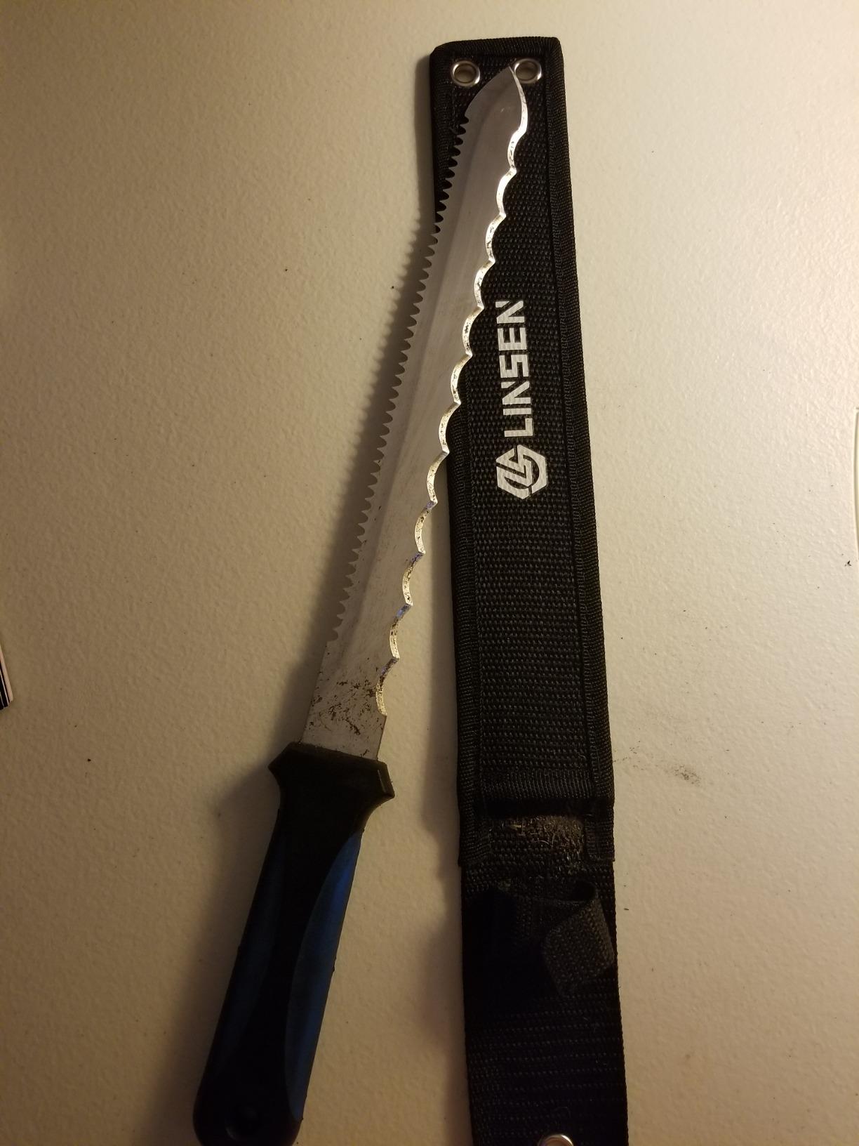 Linsen-Outdoor Stainless Steel Garden Knife with 11
