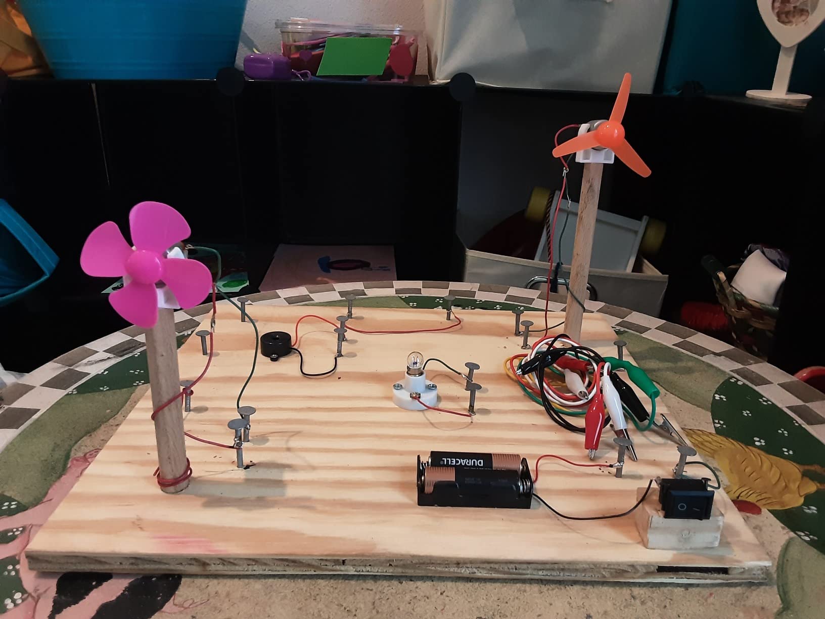 Sntieecr STEM Electric Circuit Motor Kit,Science Experiment Educational Kit customer photo 2