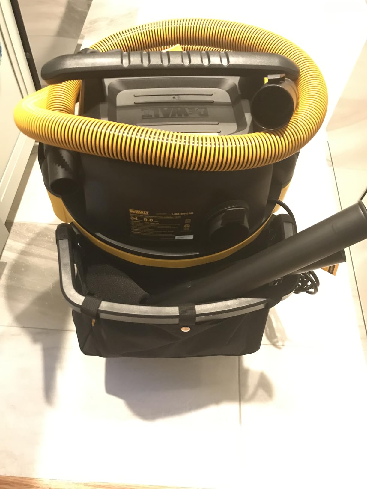 DEWALT 9 Gallon Wet/Dry VAC, Heavy-Duty Shop Vacuum with Blower, 5 Peak HP, DXV09PA customer photo 2