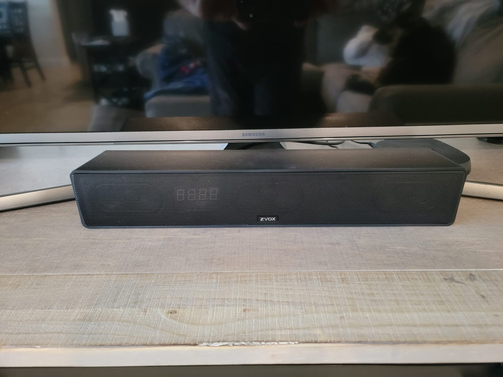ZVOX AccuVoice AV157 Dialogue Clarifying Soundbar- 12 Levels of Voice Boost | Patented Hearing Aid Technology, Compact 17