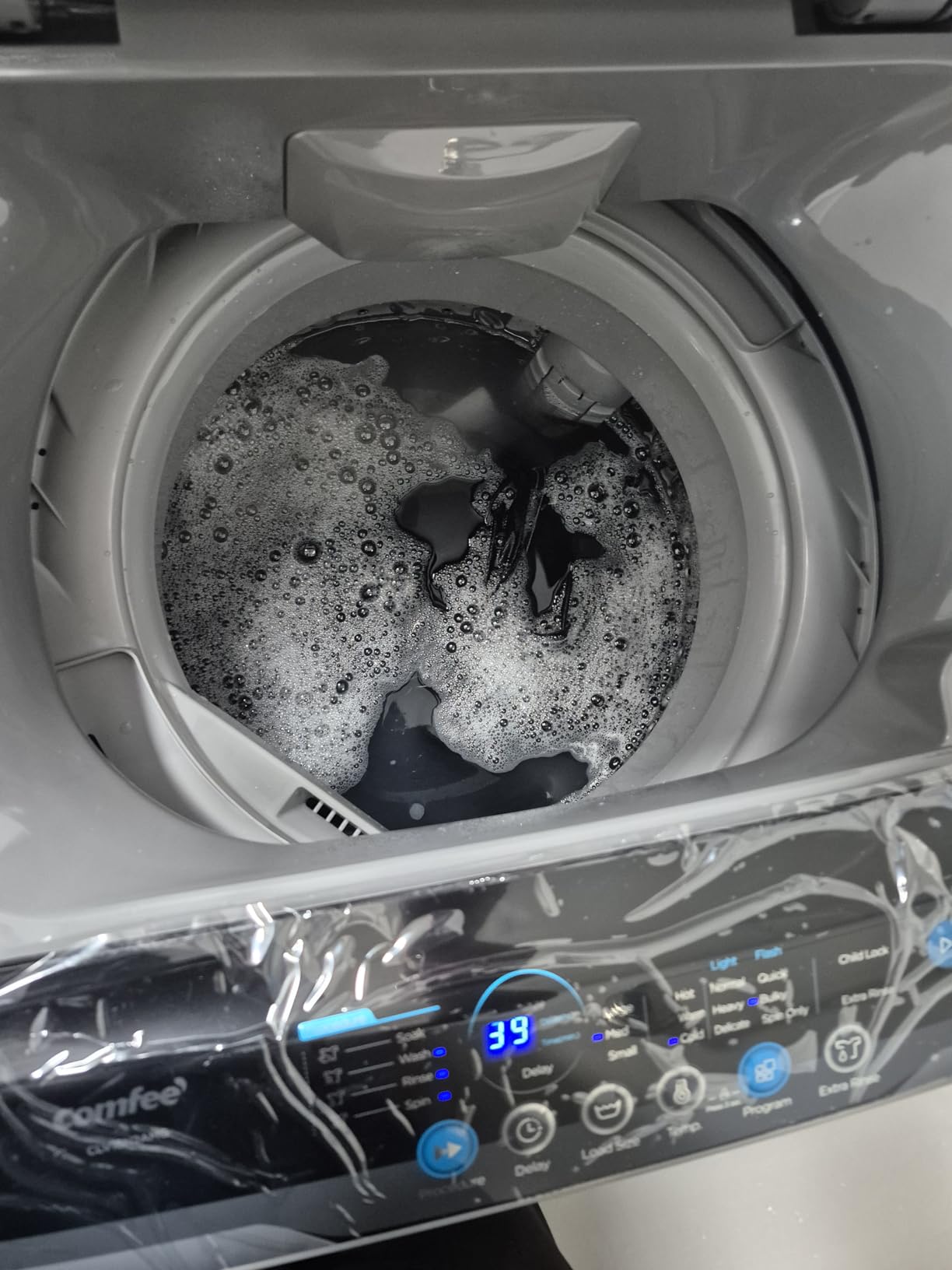 COMFEE' Portable Washing Machine 0.9 cu.ft Compact Washer with LED Display customer photo 2