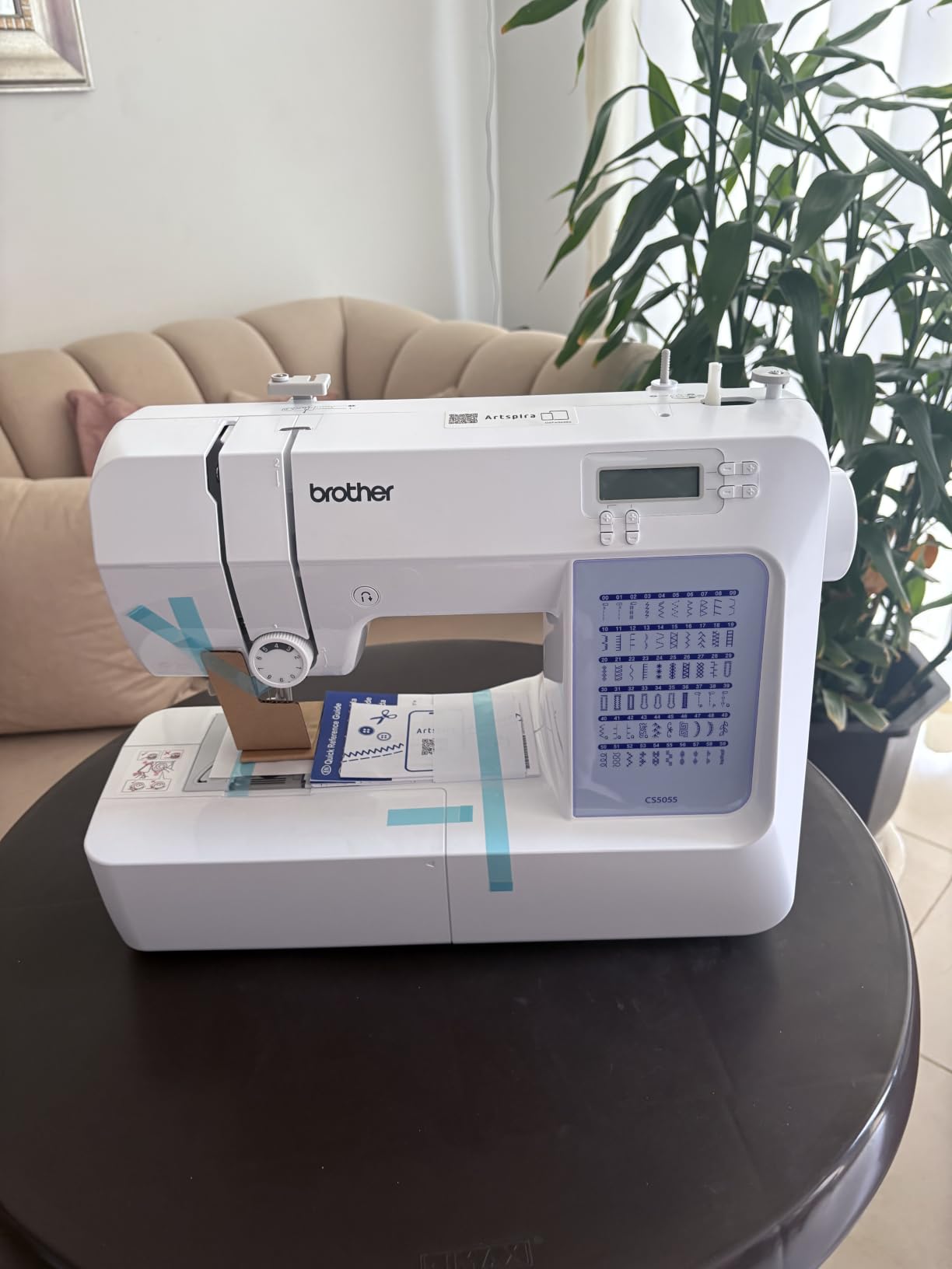 Brother CS5055 Computerized Sewing Machine with LCD Display, 60 Built-in Stitches customer photo 1