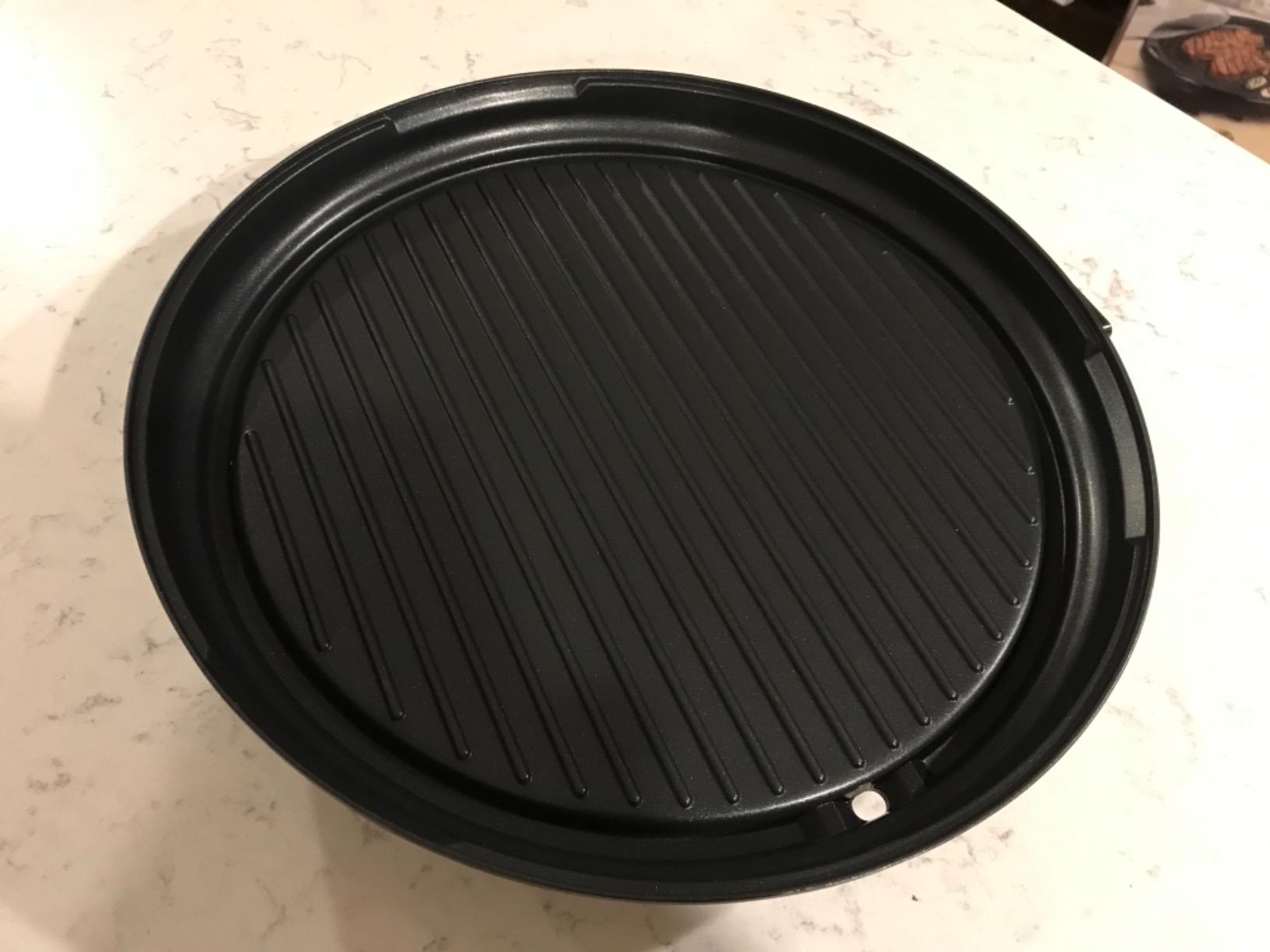 Elite Gourmet EMG6505G Indoor Electric BBQ Grill, Non-Stick, 12'' customer photo 2