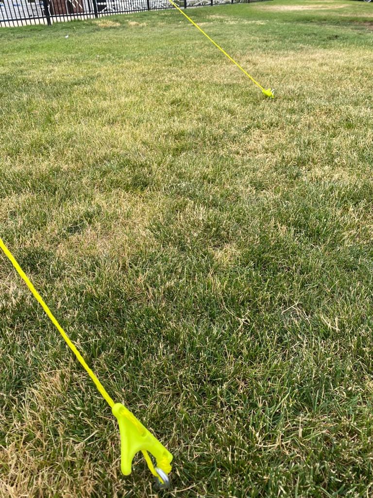 Outdoor Volleyball Net for Backyard, 32FT Anti-Sag Net with Steel Poles customer photo 2