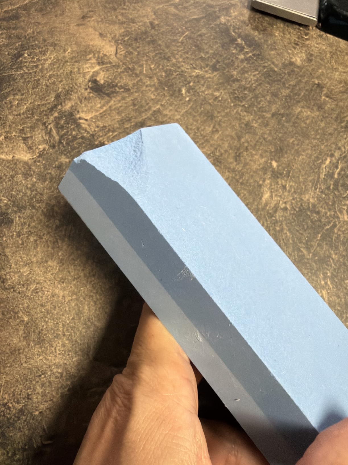Intelitopia Complete Knife Sharpening Stone Set - Dual Grit Whetstone 400/1000 3000/8000 Knife Sharpener with Leather Strop, Flattening Stone, Bamboo Base, 3 Non-slip Rubber Bases & Angle Guide customer photo 2