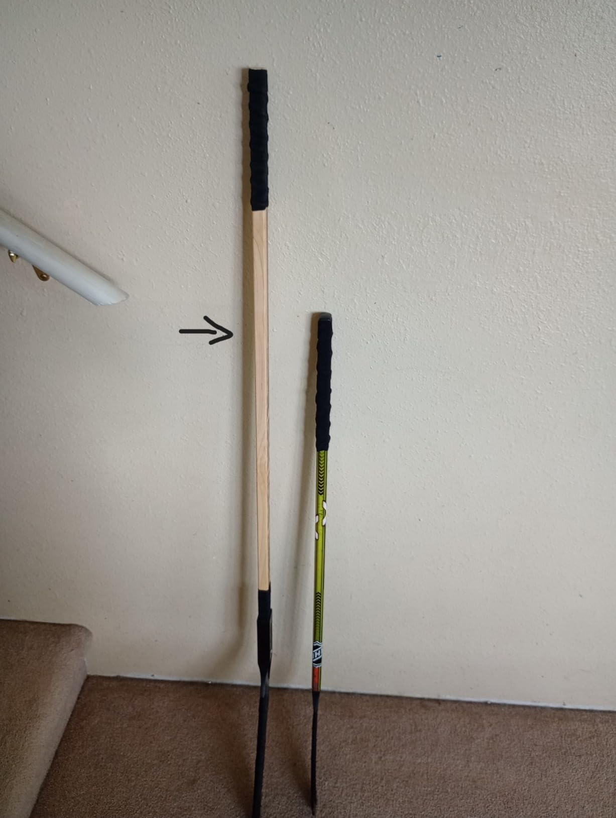 GoSports Street Hockey - Choose Between Goal Set with Sticks, Balls (6 Pack) or Sticks (2 Pack) customer photo 2
