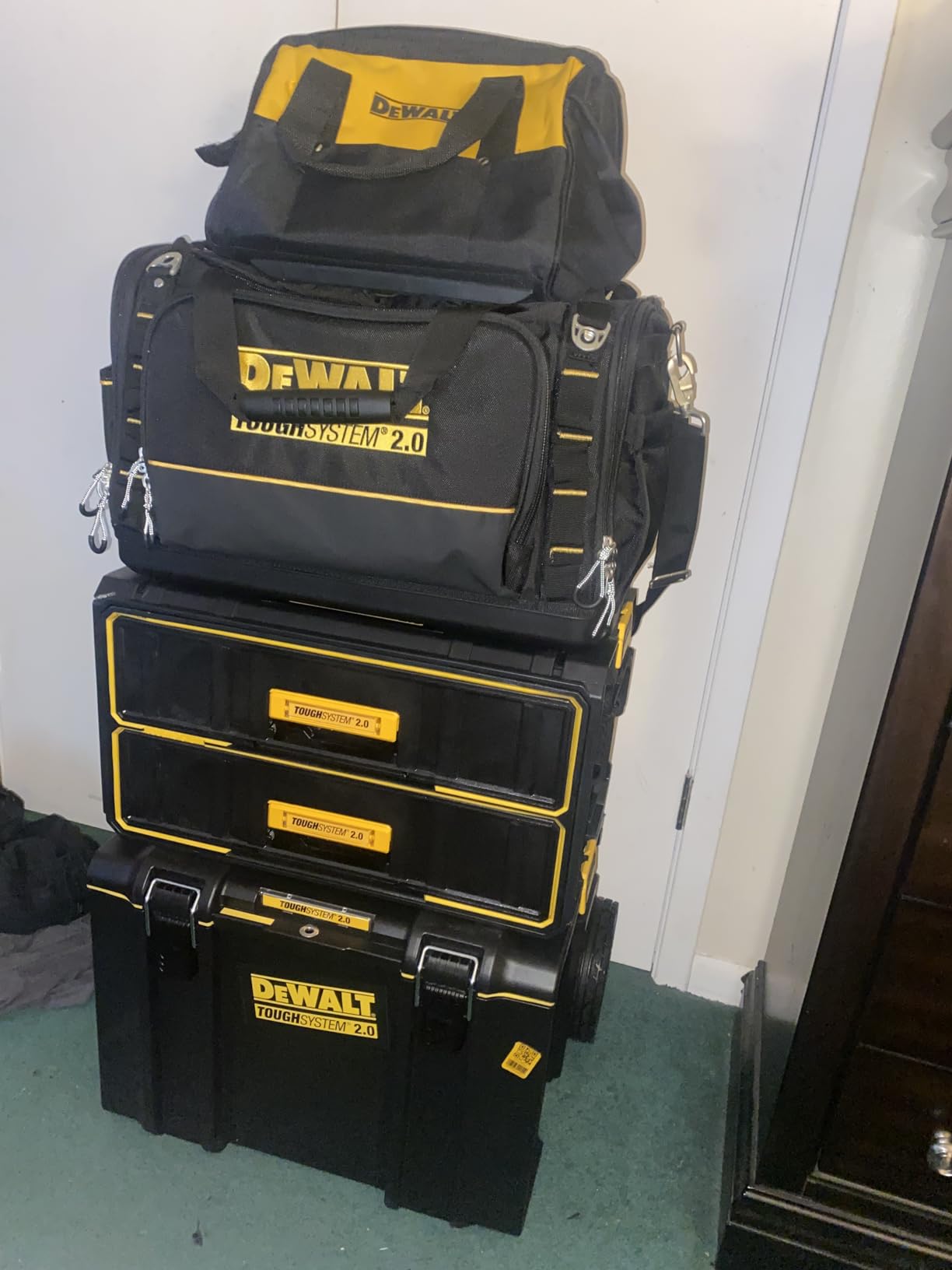 DEWALT DWST08450 TOUGH SYSTEM 2.0 MOBILE STORAGE customer photo 1